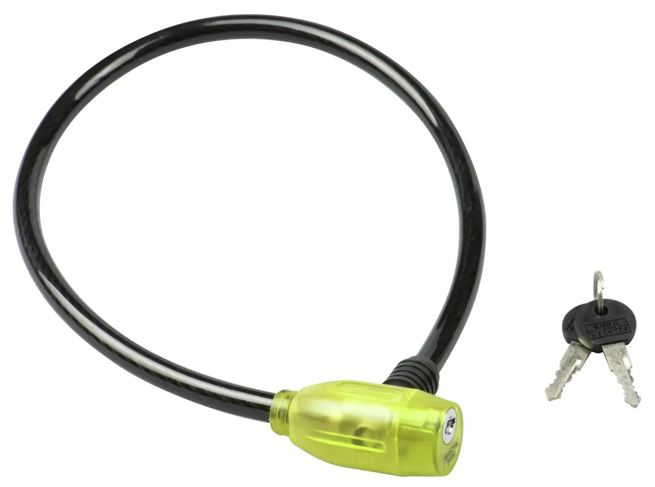 Burg Wächter Seilschloss 330 65 650mm Ø 12mm schwarz