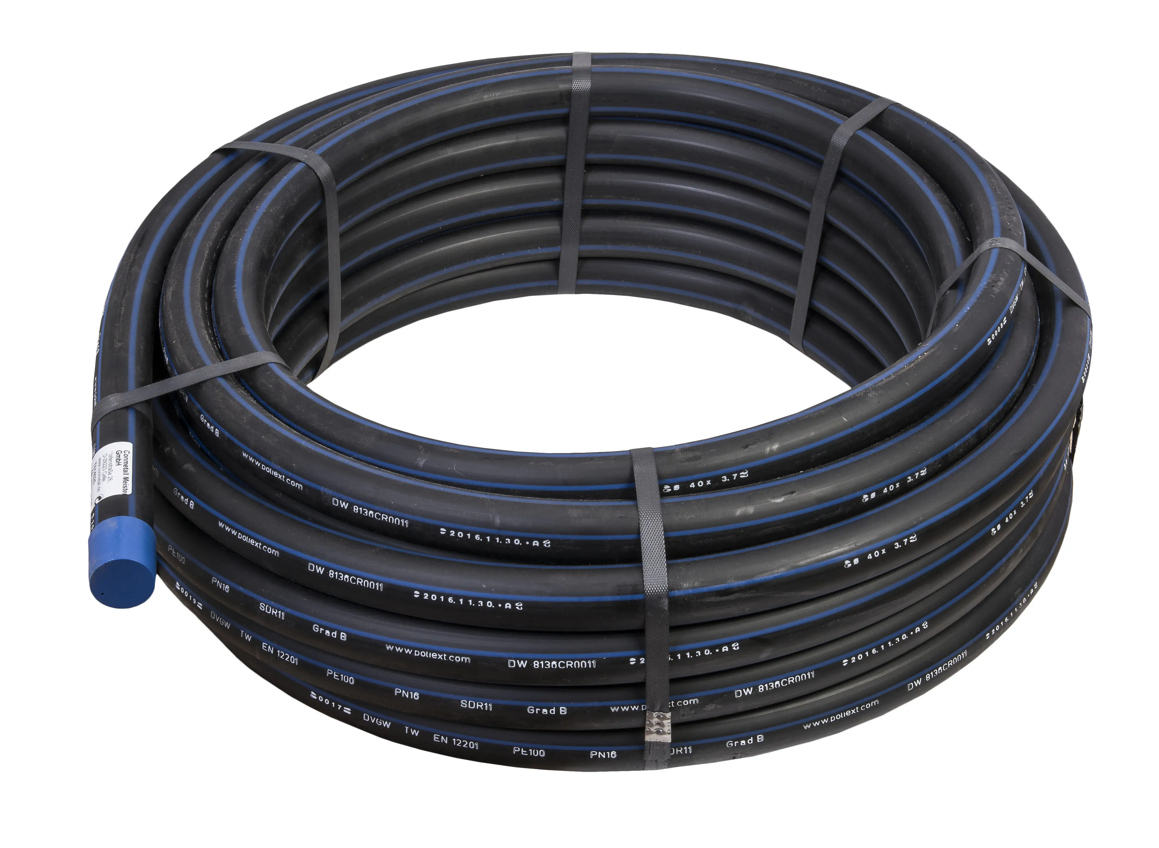 Cornat PE-HD-Rohr Polyethylen, ø 40 mm x 3,7 mm, 25 m