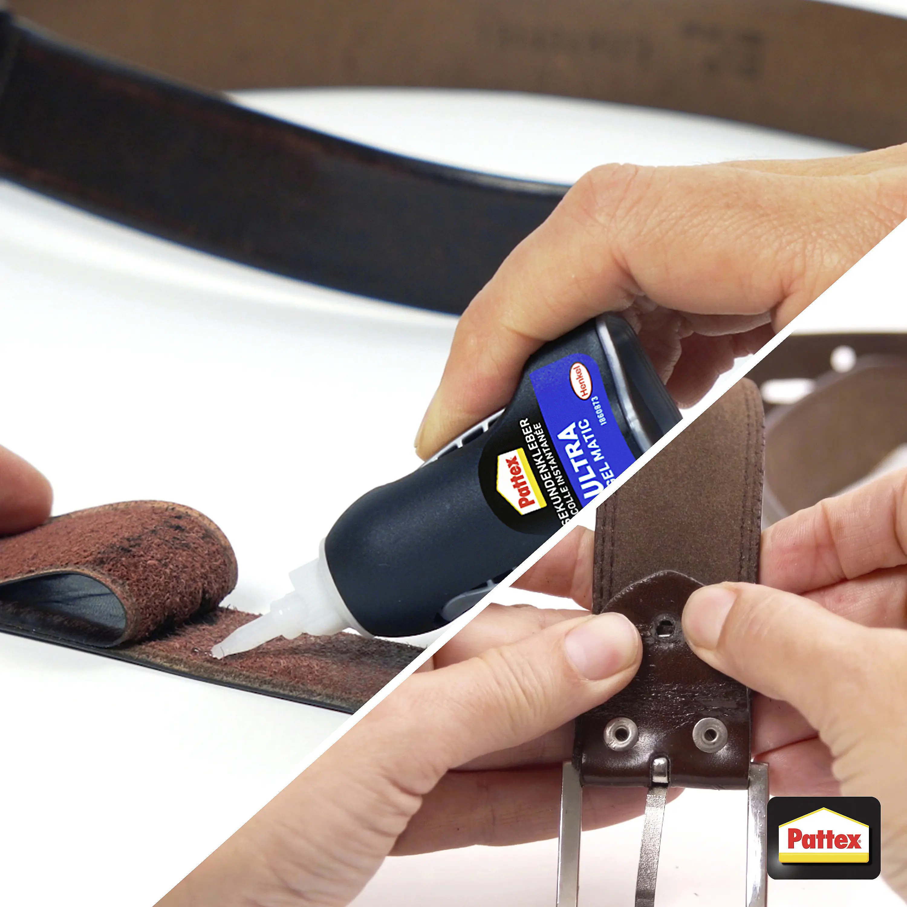 Pattex Sekundenkleber Ultra Gel Matic 3 g Spender, trocknet transparent Pattex Sekundenkleber Ultra Gel Matic 3 g Spender, trocknet transparent