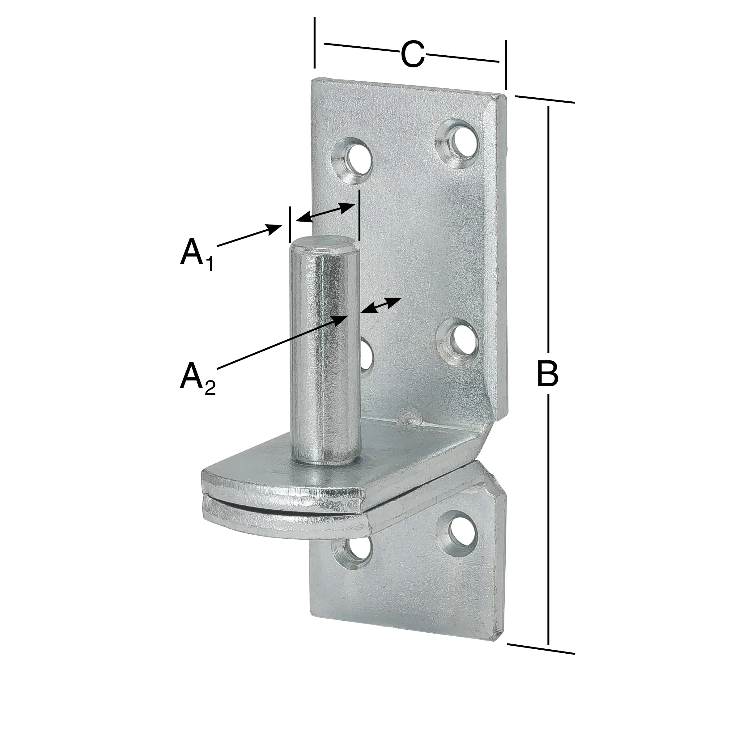 Vormann Kloben verzinkt 10/26 x 83 x 30 mm