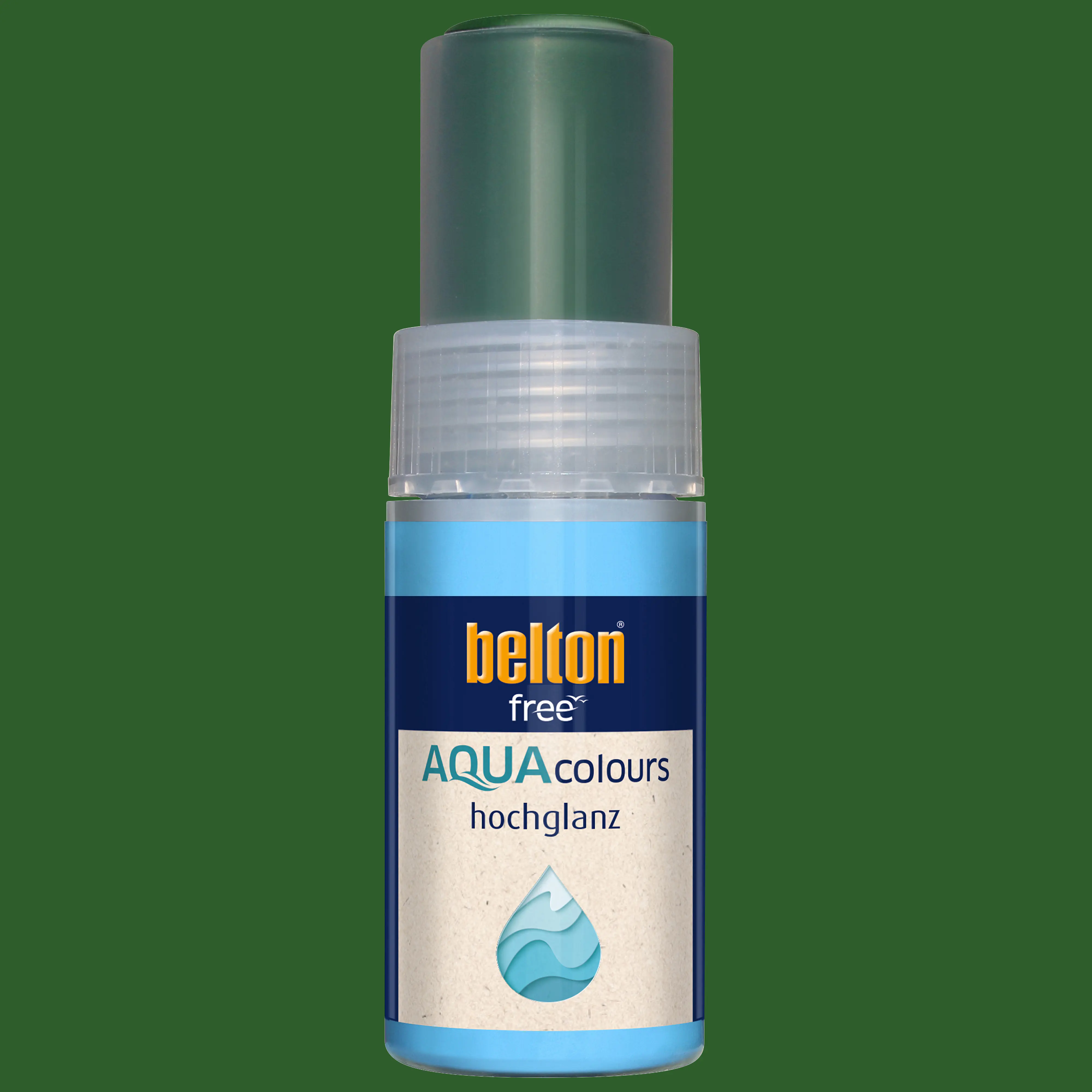 belton free Lackstift AQUAcolours 9 ml laubgrün hochglanz