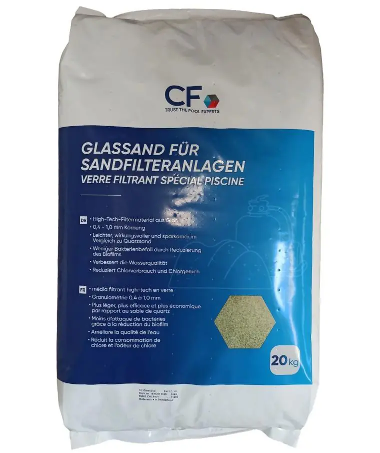CF Group Glassand, grün, 20 kg, 0,5-1,00mm