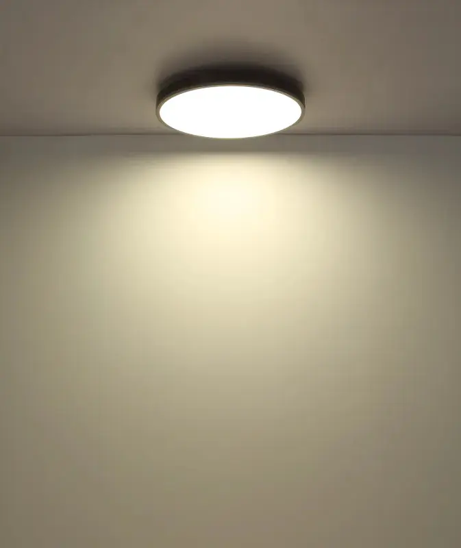 Globo Deckenleuchte Doro 60 x 8,5 cm Ø x H silber CCT