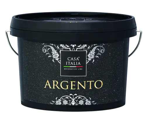 Casa Italia ARGENTO 1 L Metalleffektfarbe silber