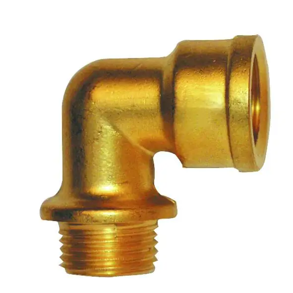 Cornat Winkel Messing, AG 1 1/2" + IG 1 1/2"