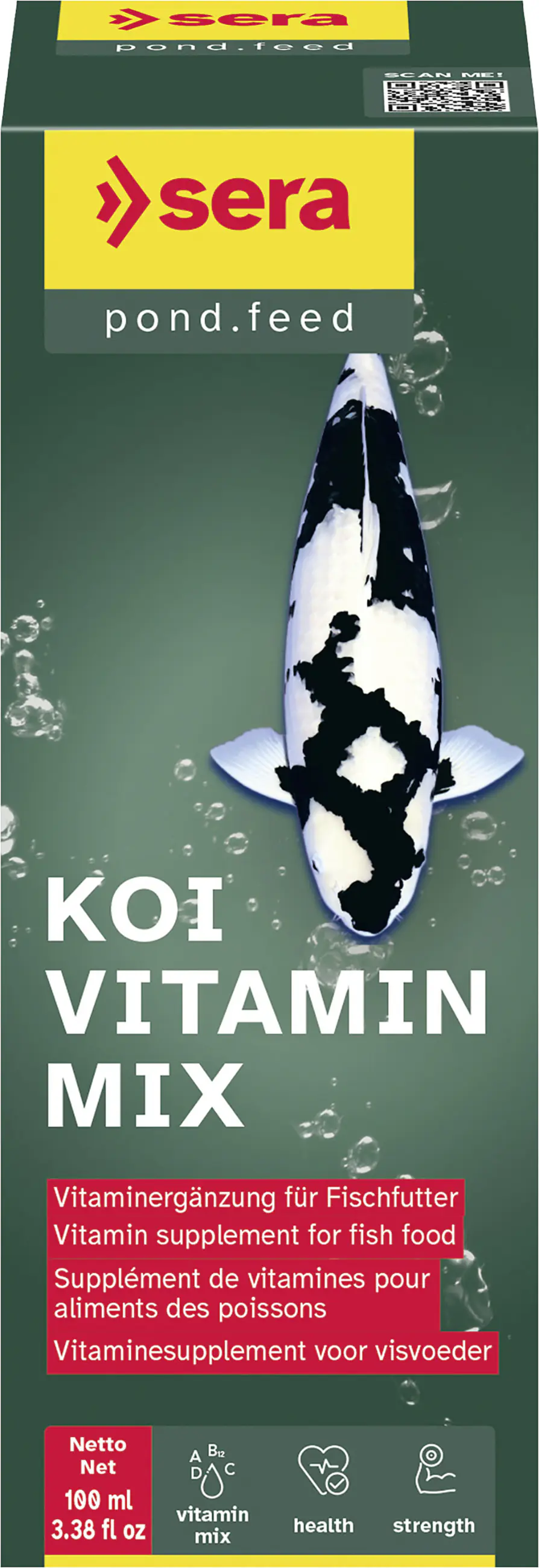 Sera Koifutter Vitamin Mix 100 ml