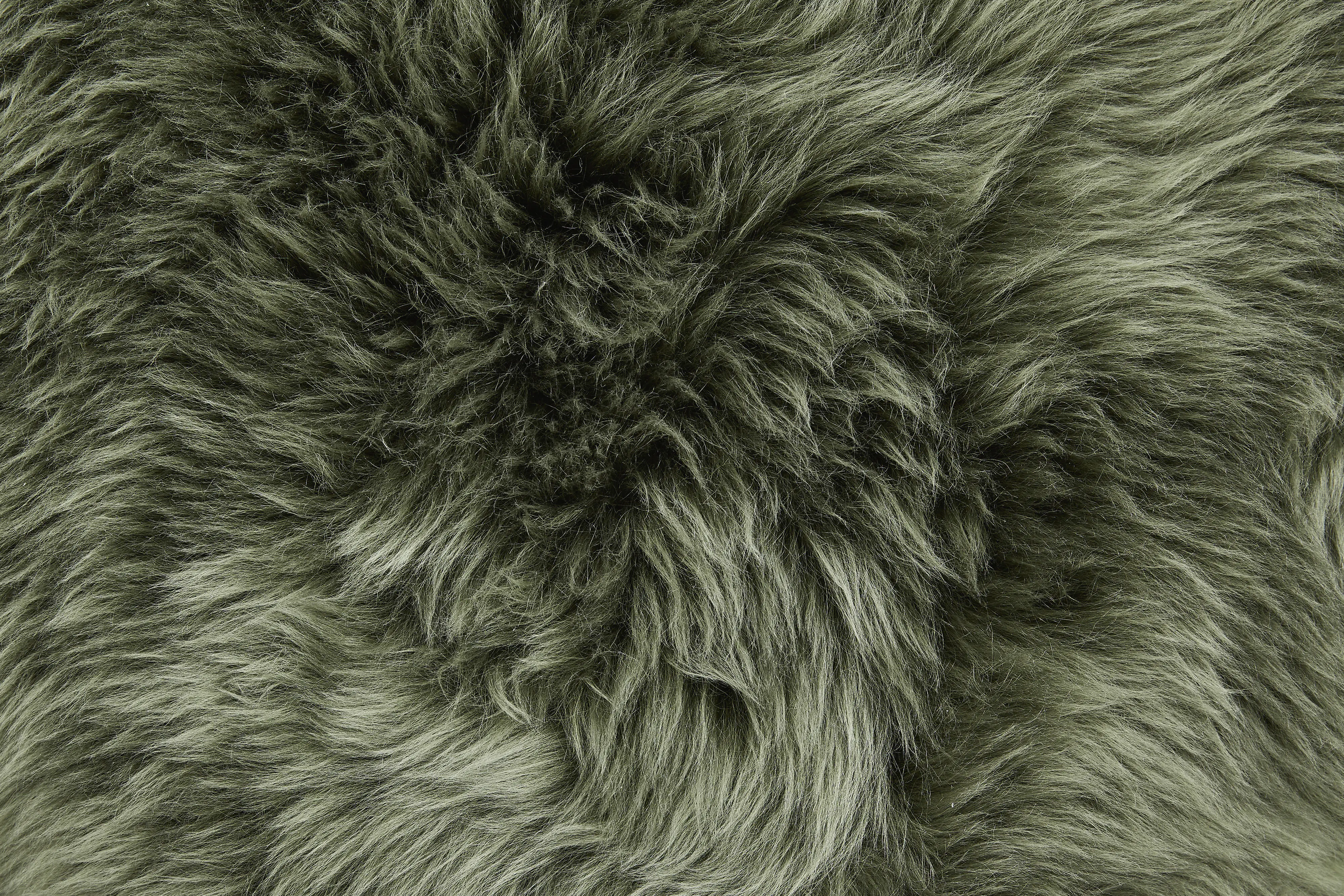 Teppich Schaffell 85 x 60 cm grün Teppich Schaffell 85 x 60 cm grün