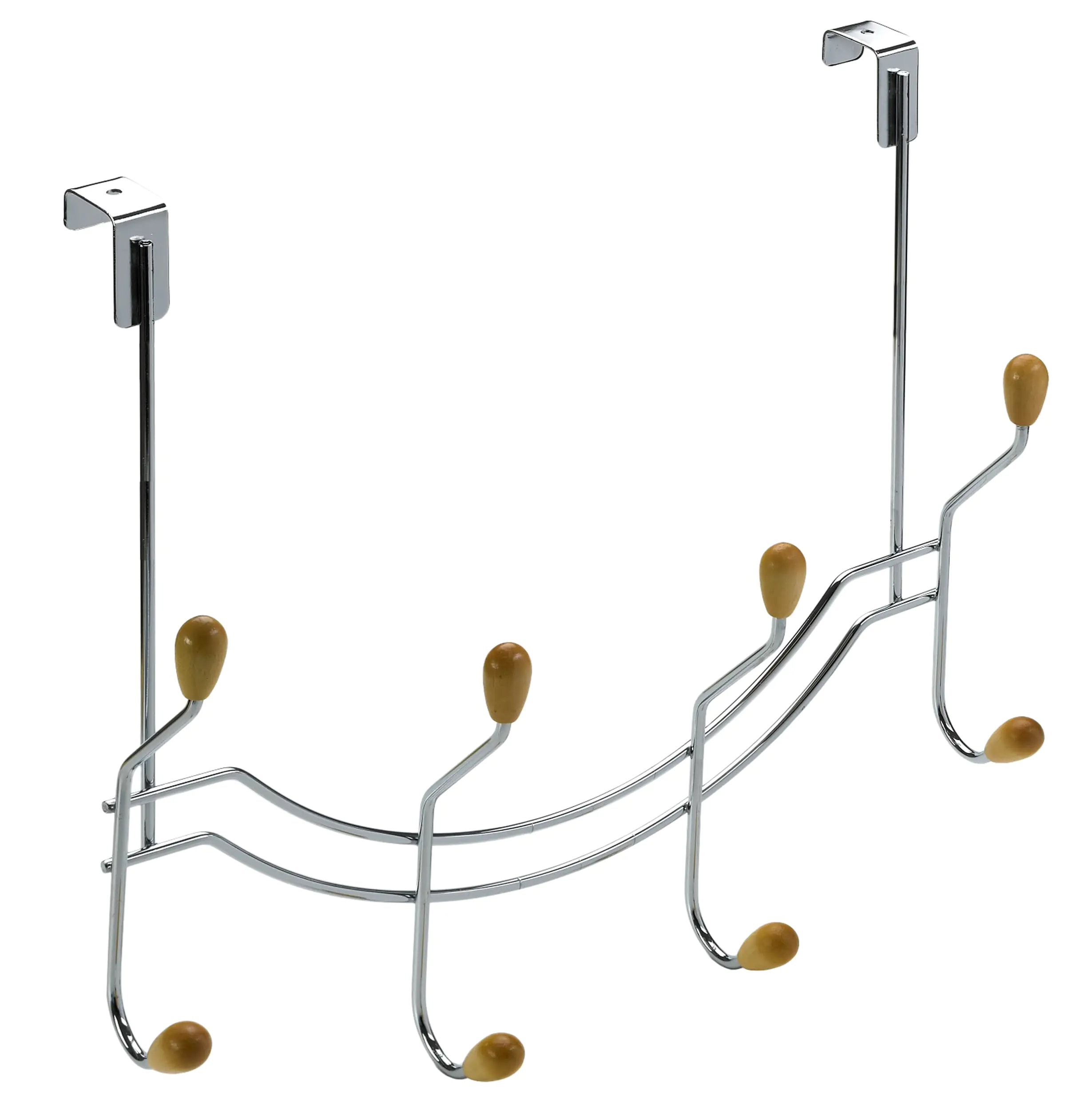 Hettich Türgarderobe 4 Haken 37,0 x 37,0 x 10,0 cm silber Hettich Türgarderobe 4 Haken 37,0 x 37,0 x 10,0 cm silber