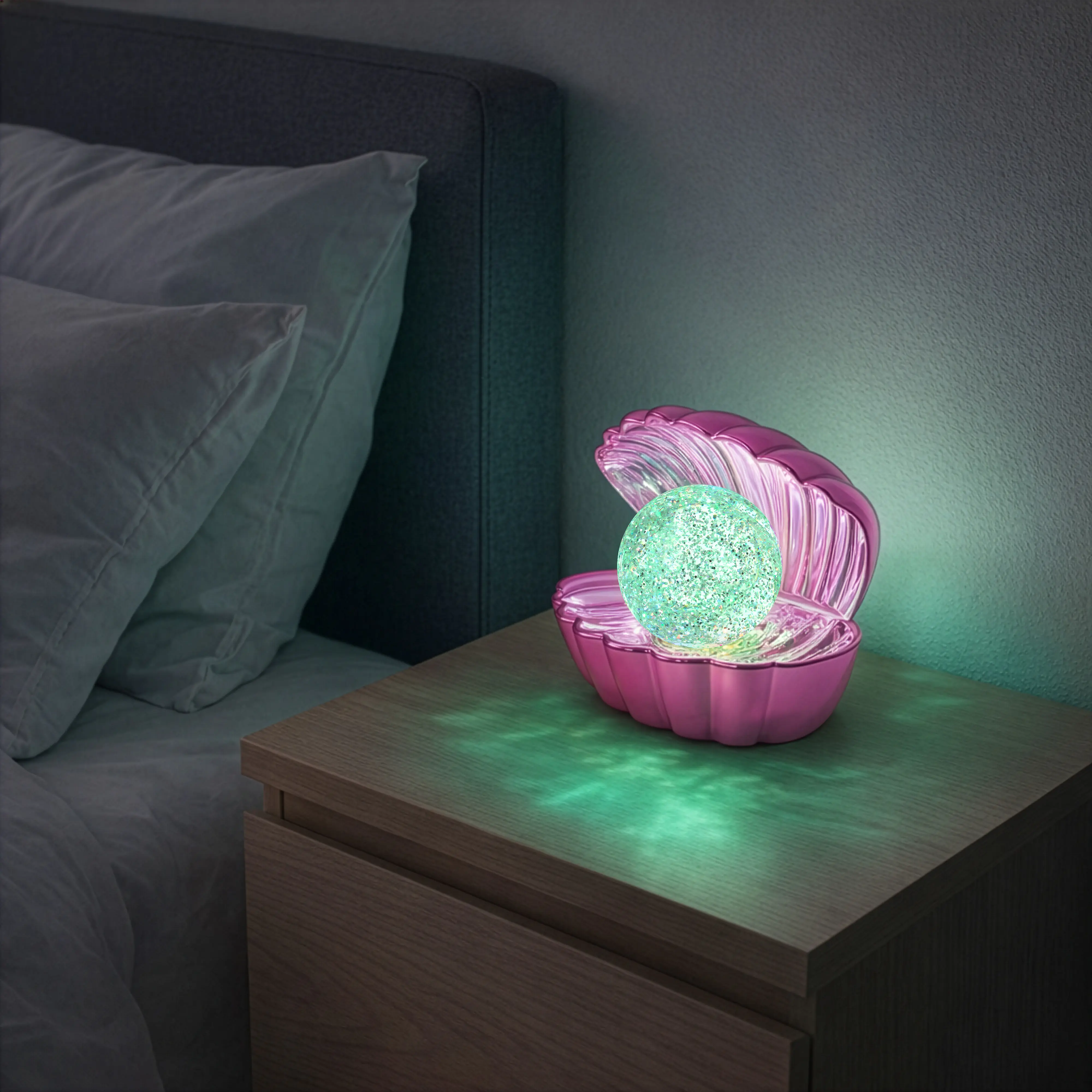 Reality LED-Tischleuchte Shelly Fun 17,5 x 14,5 cm pink