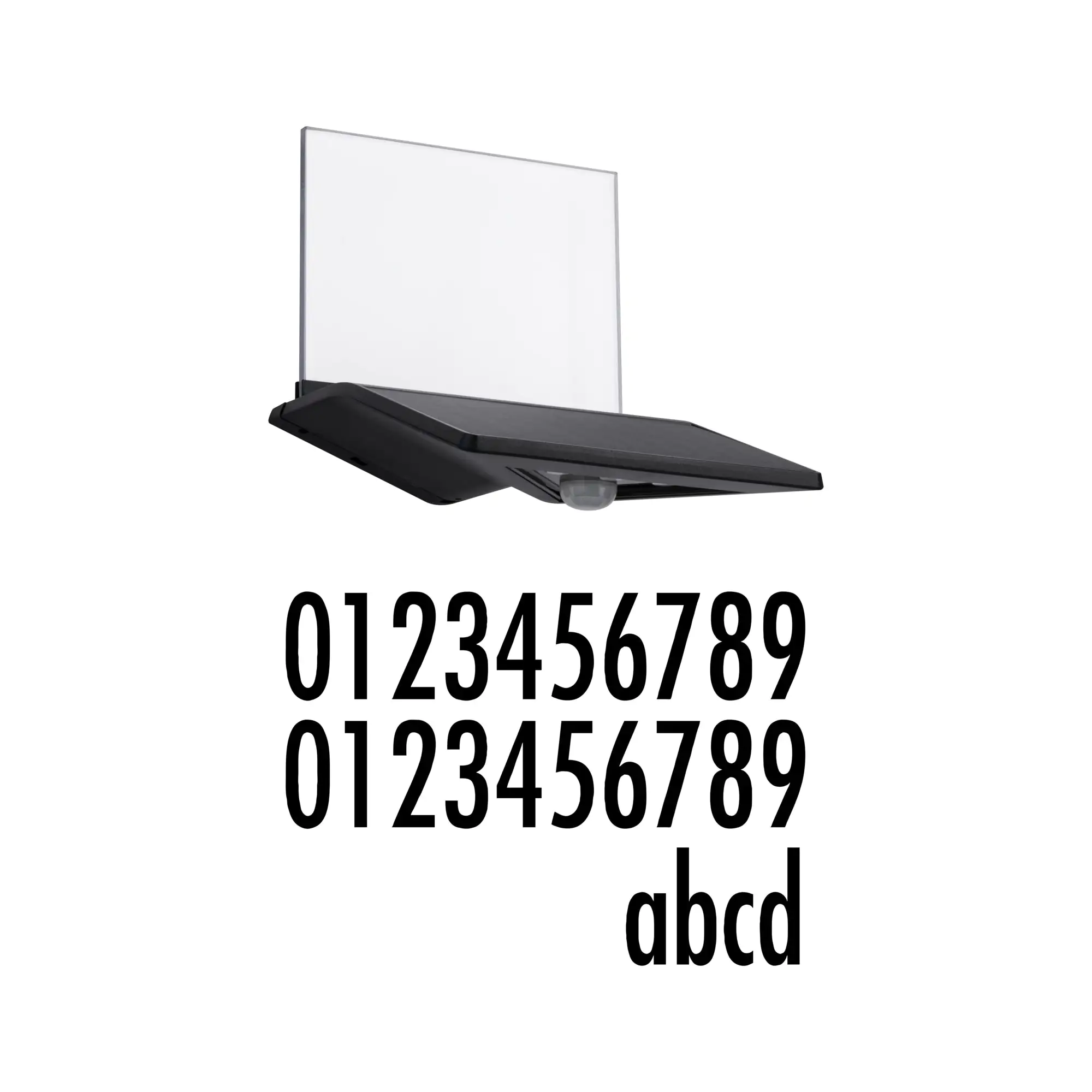 Paulmann LED Solar-Hausnummernleuchte Yoko anthrazit warmweiß