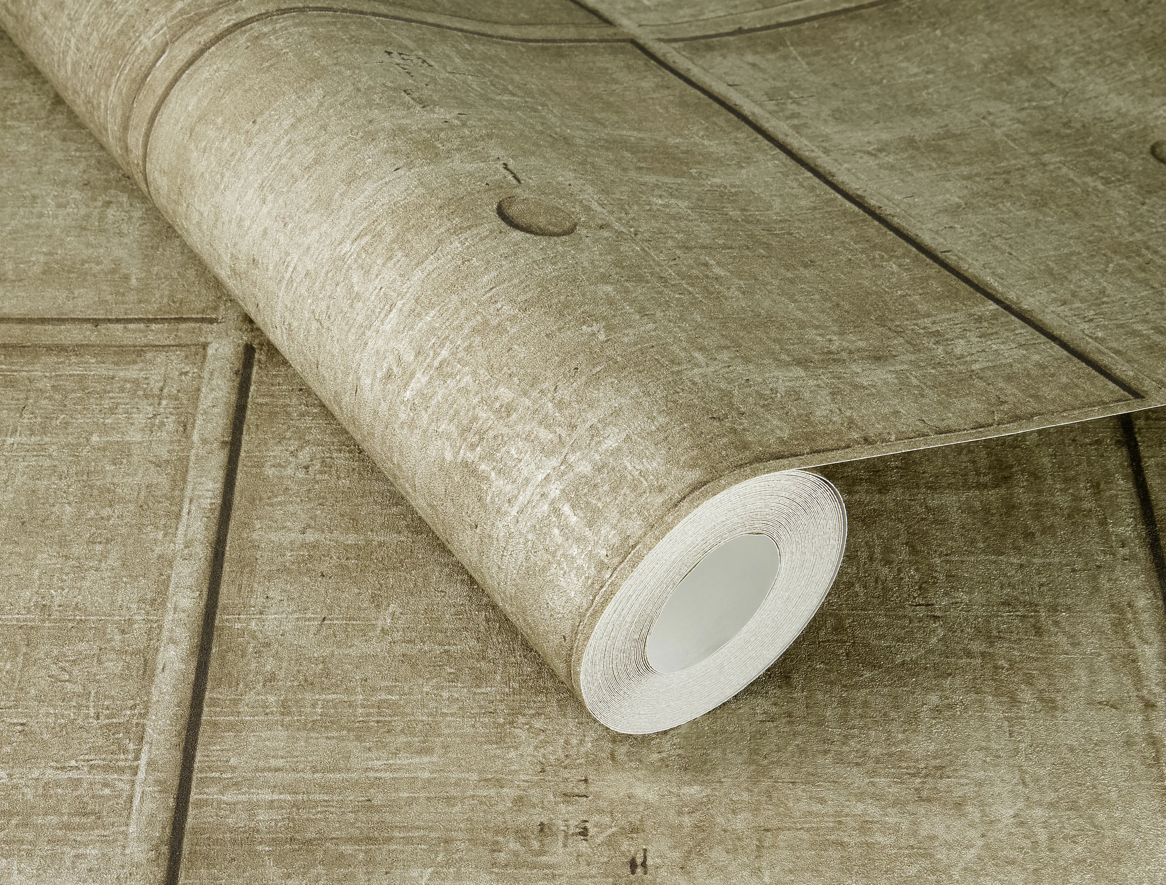 Rasch Vliestapete 499445 Gold-Bronze Muster & Motive 10,05 m x 0,53 m