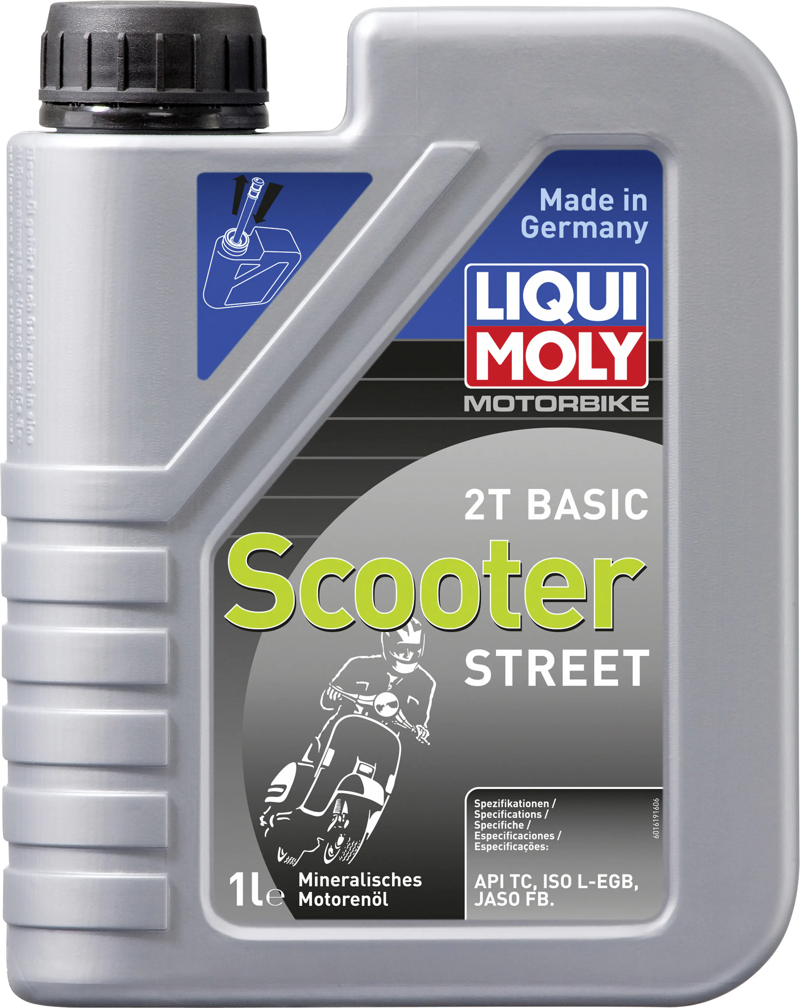 Liqui Moly 2-Takt Motoröl 2T Basic Scooter Street 1 L