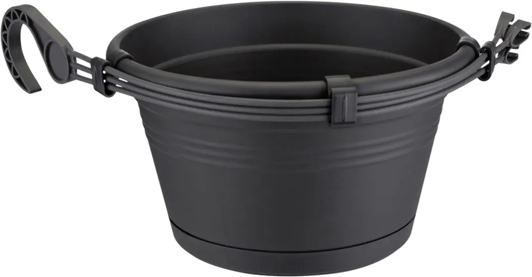 Elho Hängeampel Green Basics schwarz Ø 28 cm