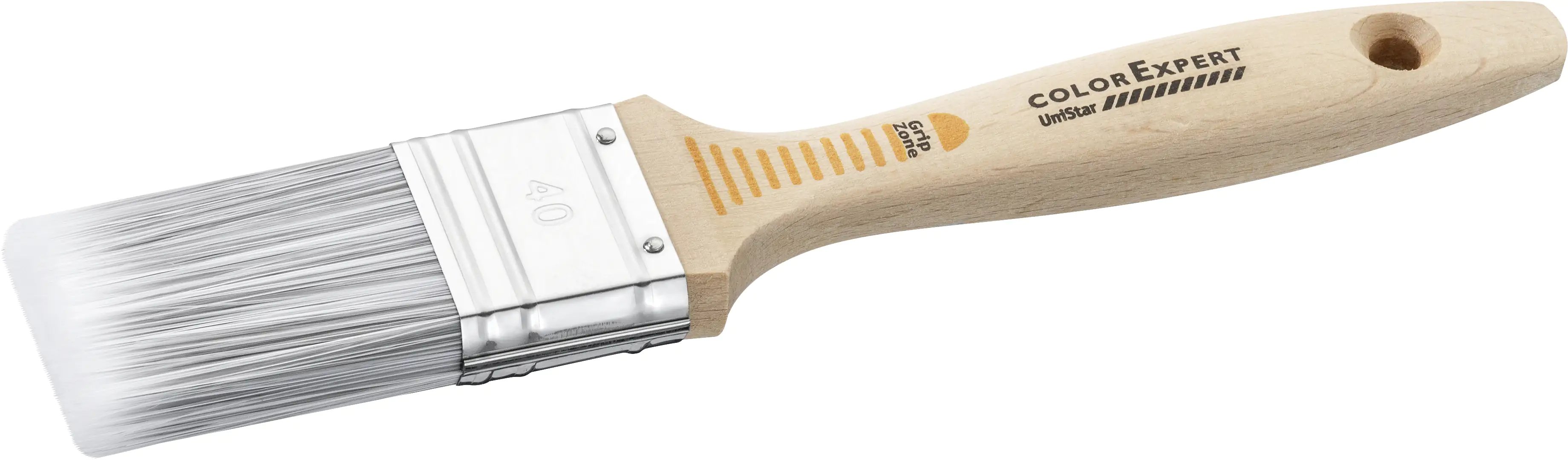 Color Expert Lackier-Flachpinsel UniStar 40 mm 9. Stärke, GripZone