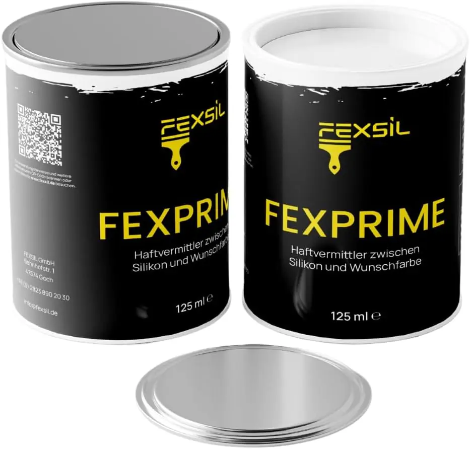 FEXSIL Haftgrundierung 125 ml weiß zum Überstreichen von Silikonfugen