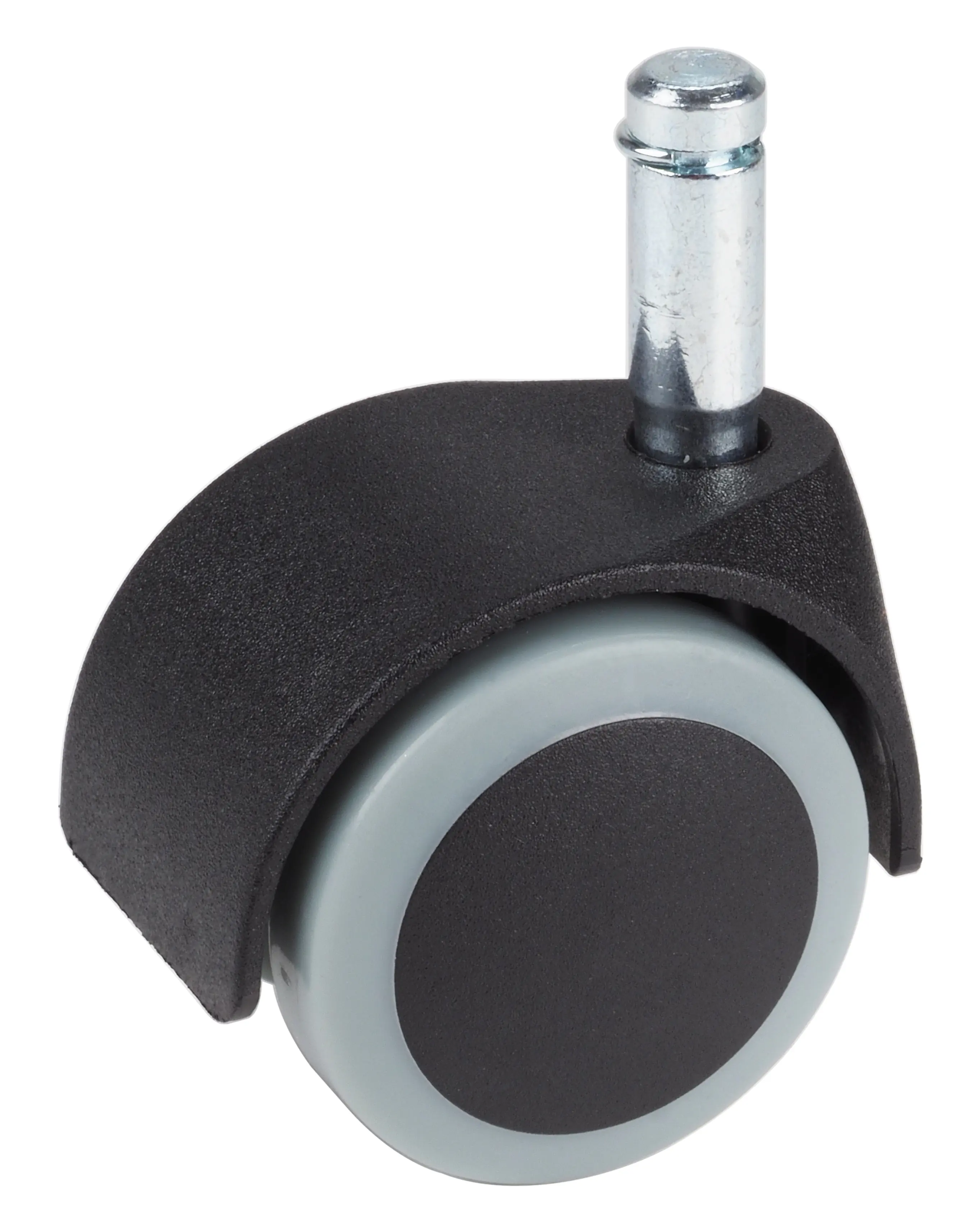 Stuhlrolle Ø 50 mm für empfindliche Böden mit Stift Tragkr. 40 kg