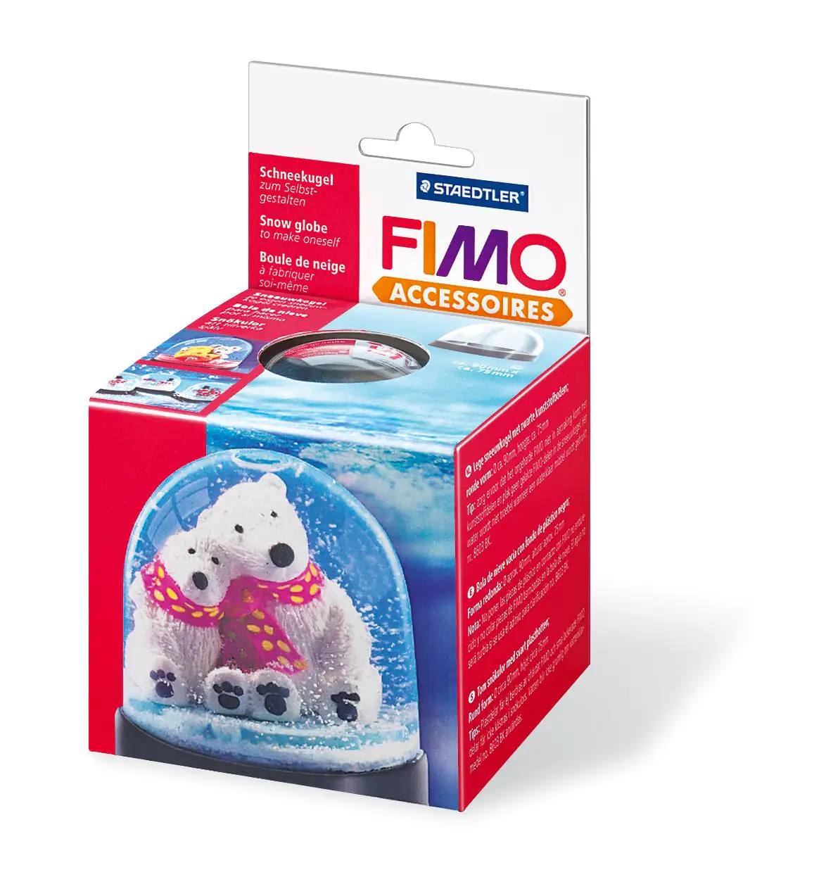 4006608804619 Fimo Schneekugel rund 90 mm