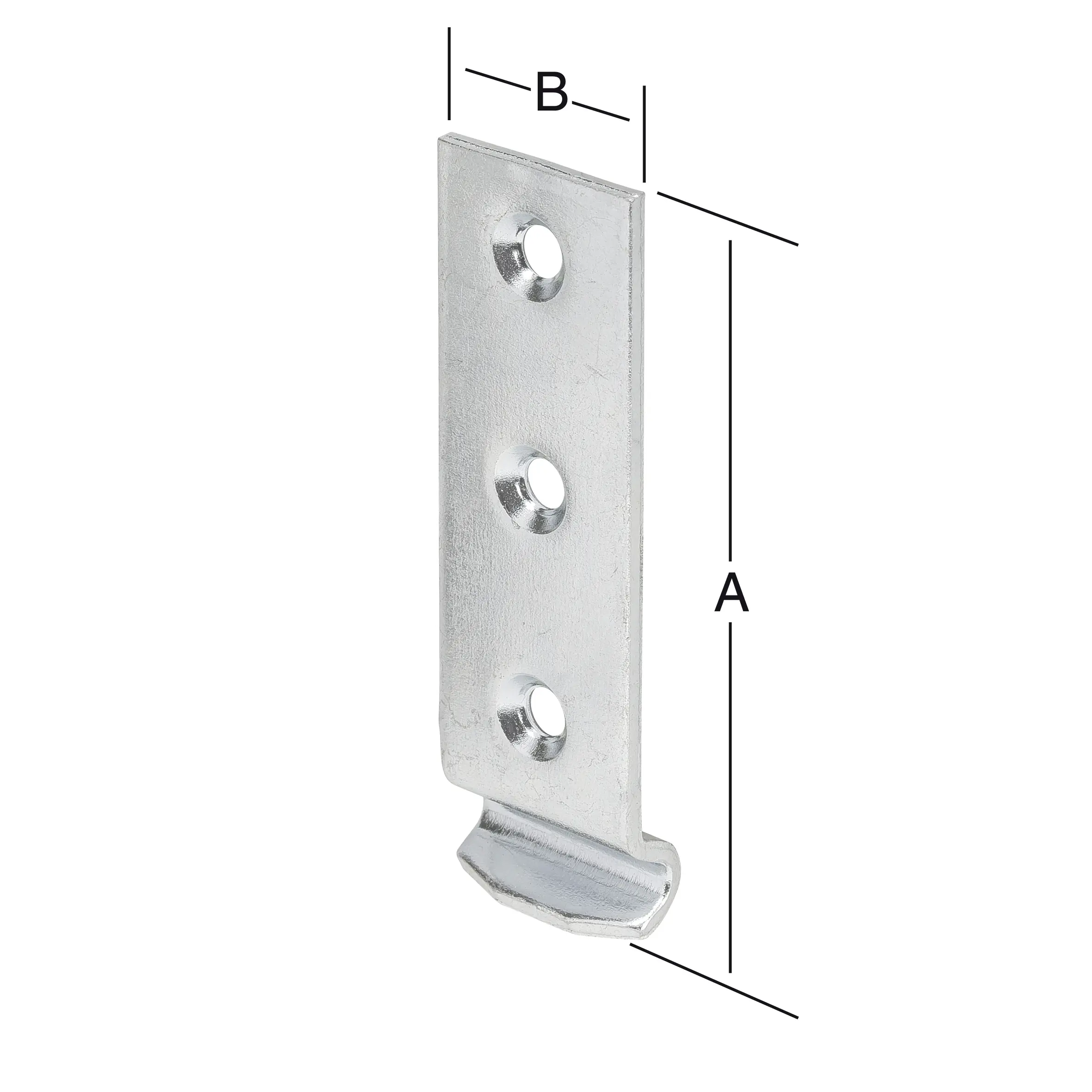 Vormann Schließhaken verzinkt 83 x 25 mm