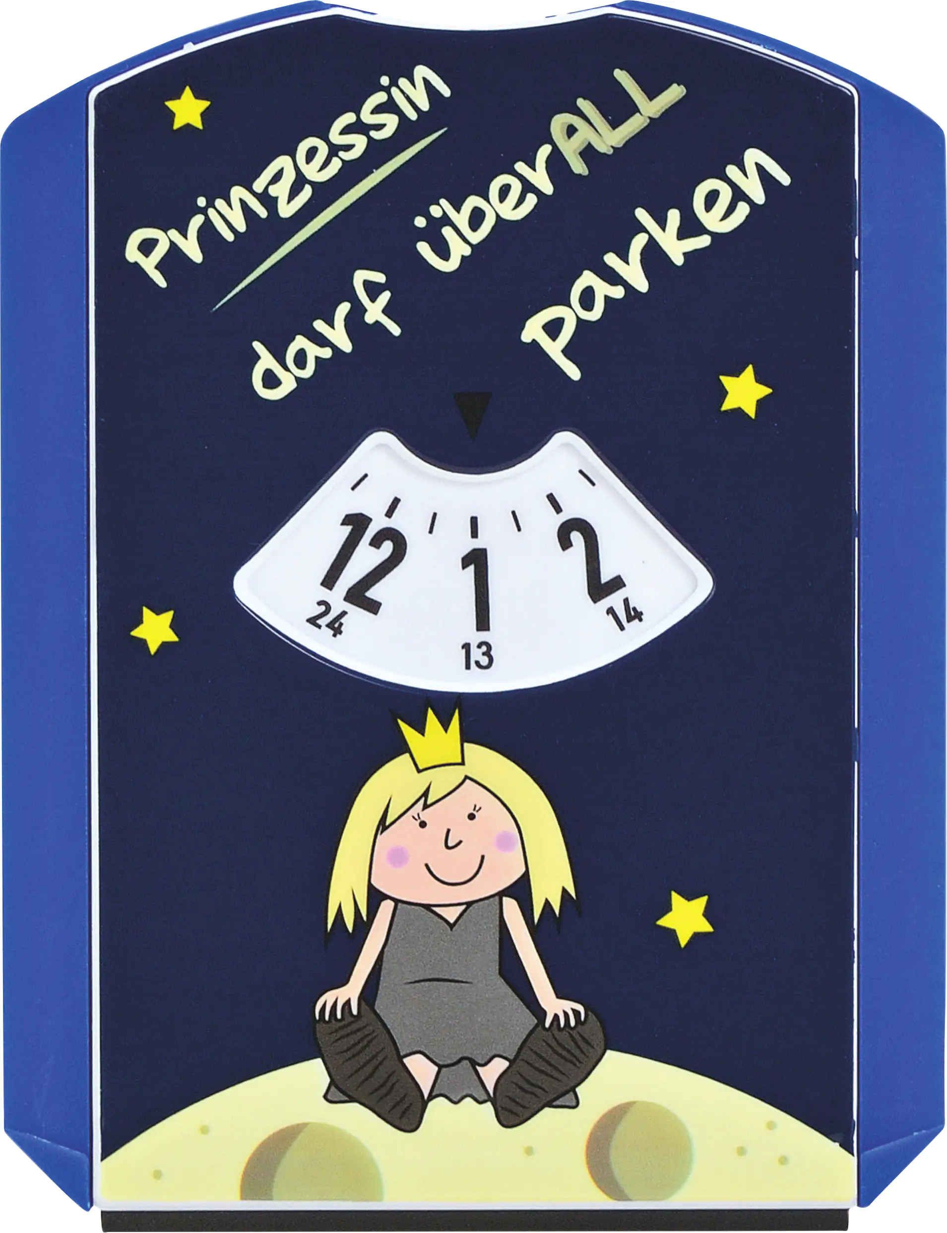 Hermann Schütz Parkscheibe mit Eiskratzer Motiv Prinzessin 150x117mm Hermann Schütz Parkscheibe mit Eiskratzer Motiv Prinzessin 150x117mm