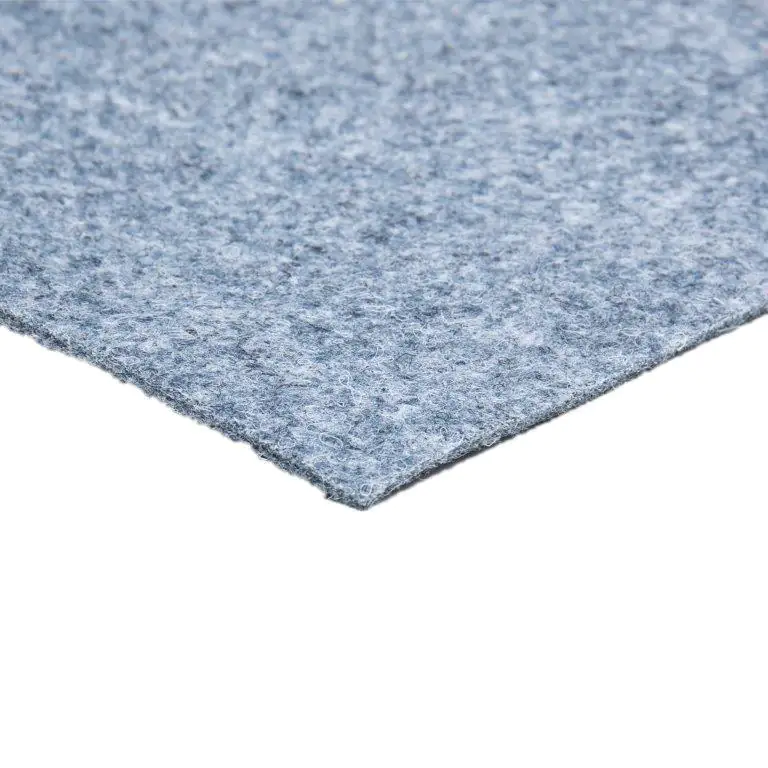 Andiamo Teppichboden Tarragona Coupon im Wunschmaß, stahlgrau, 4 m breit