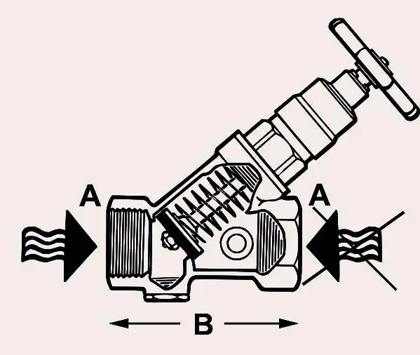 Cornat KFR-Ventil 25,4 mm 1 "