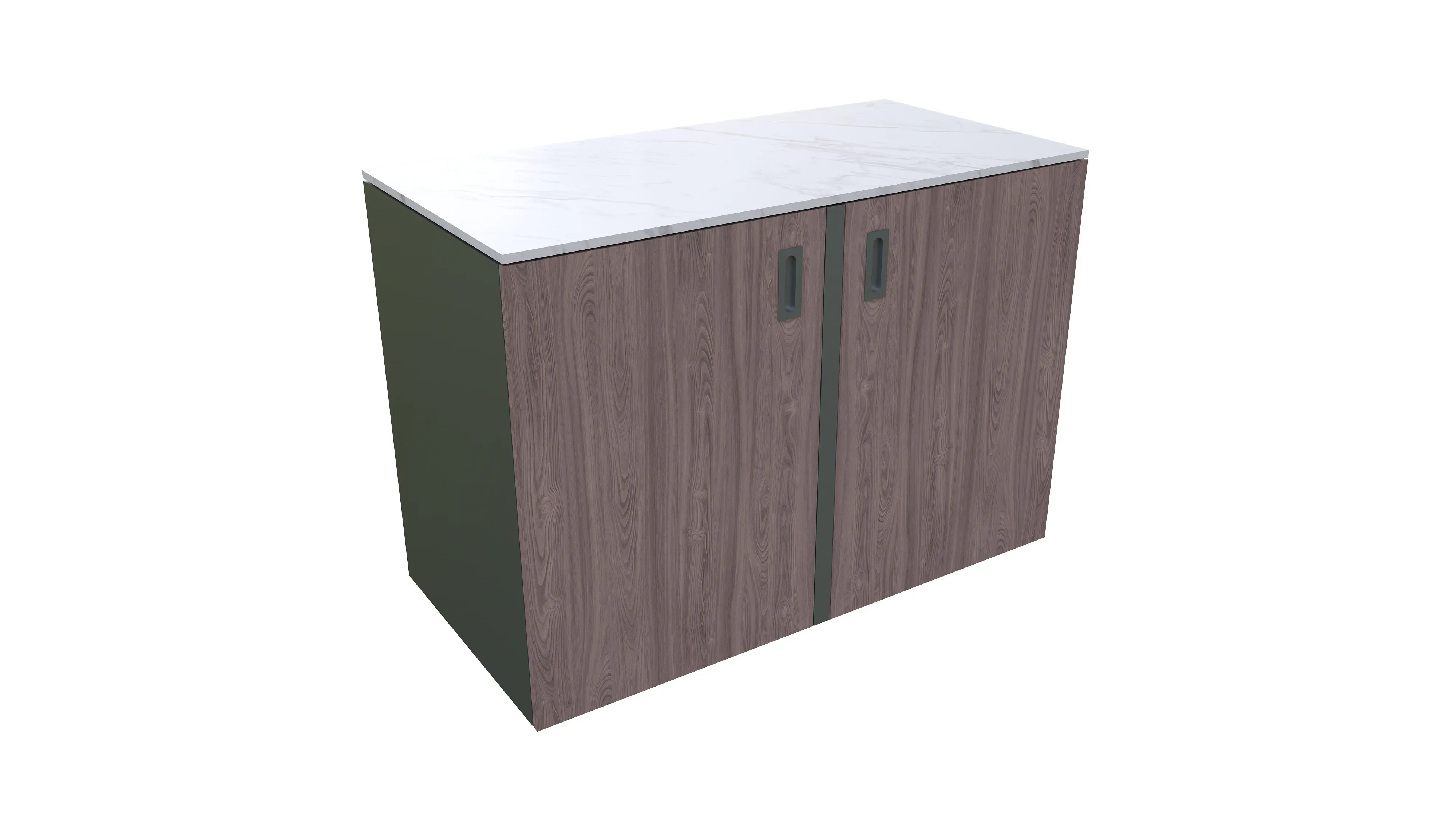 Bellano Living Eck Element für Outdoorküchen inkl. 2 Türen walnuss Bellano Living Eck Element für Outdoorküchen inkl. 2 Türen walnuss