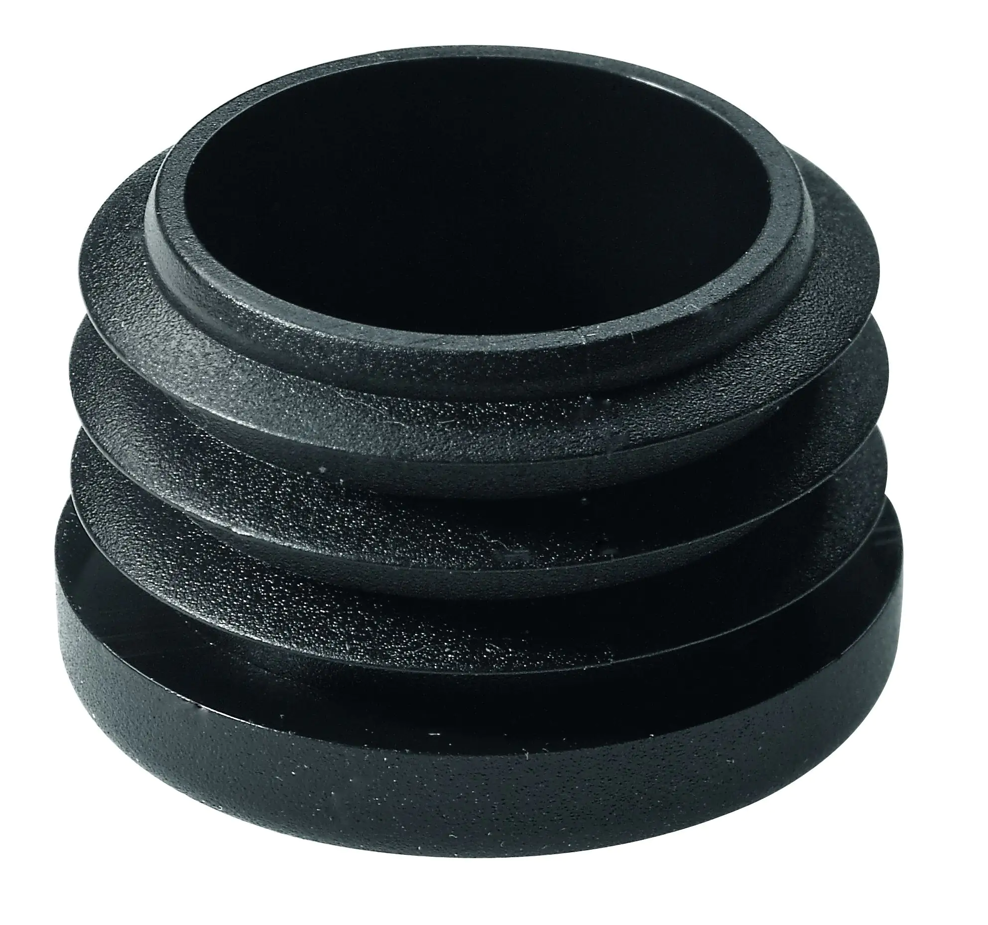 Hettich Einsteckgleiter für Rundrohre Kunststoff schwarz - 4 Stück