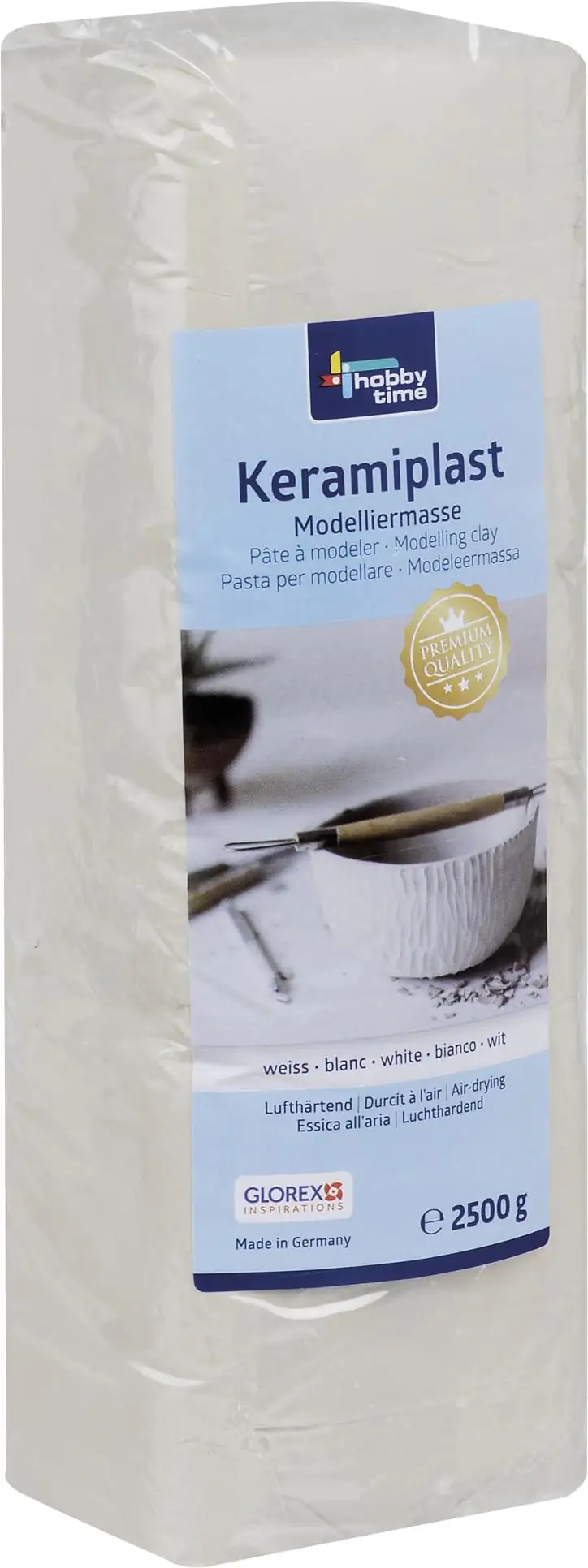 Glorex Keramiplast 2500 g, weiß