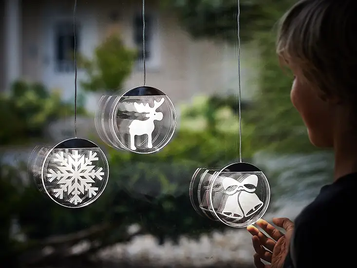 Krinner Lumix LED Deko Light Glocke, LED, Ø 10 cm