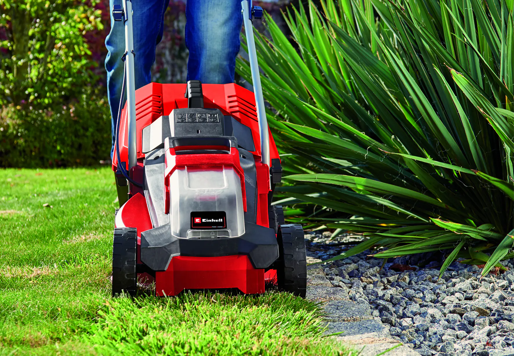 Einhell Akku Rasenmäher GE-CM 18/30 Li-solo 30 cm Schnittbreite