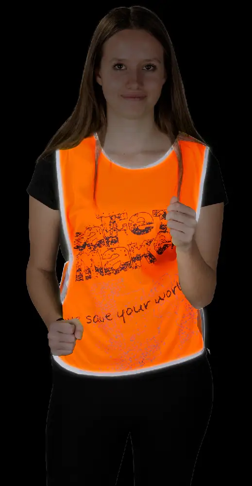 Walser Reflektierende Freizeitweste S-M orange