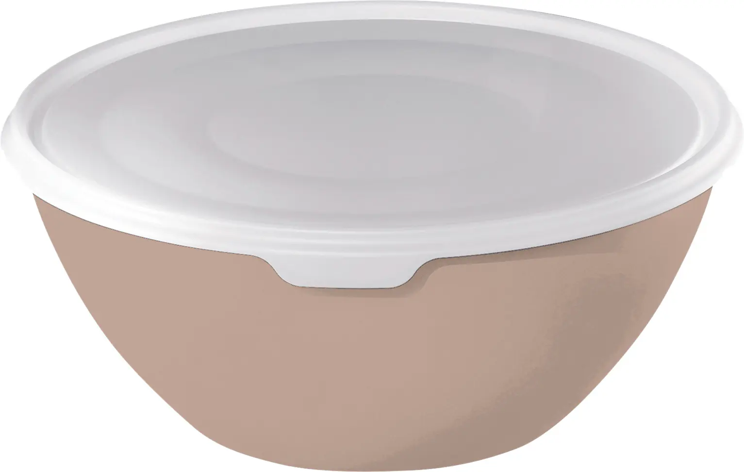 Rotho Schüssel + Deckel Caruba, 3 l meadow rose