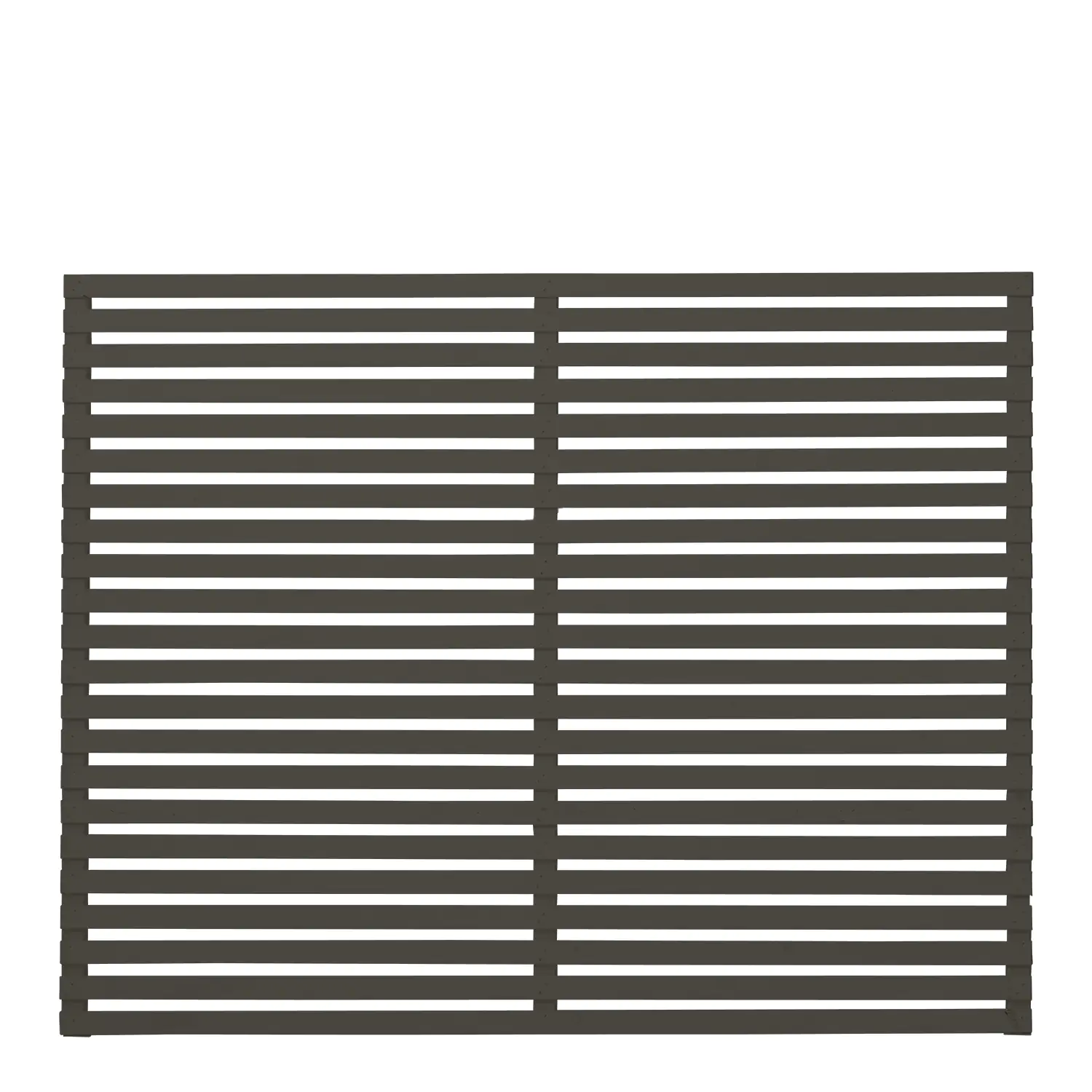 Plus Zaun Harmoni 180 x 140 cm umbragrau fungizidbehandelt