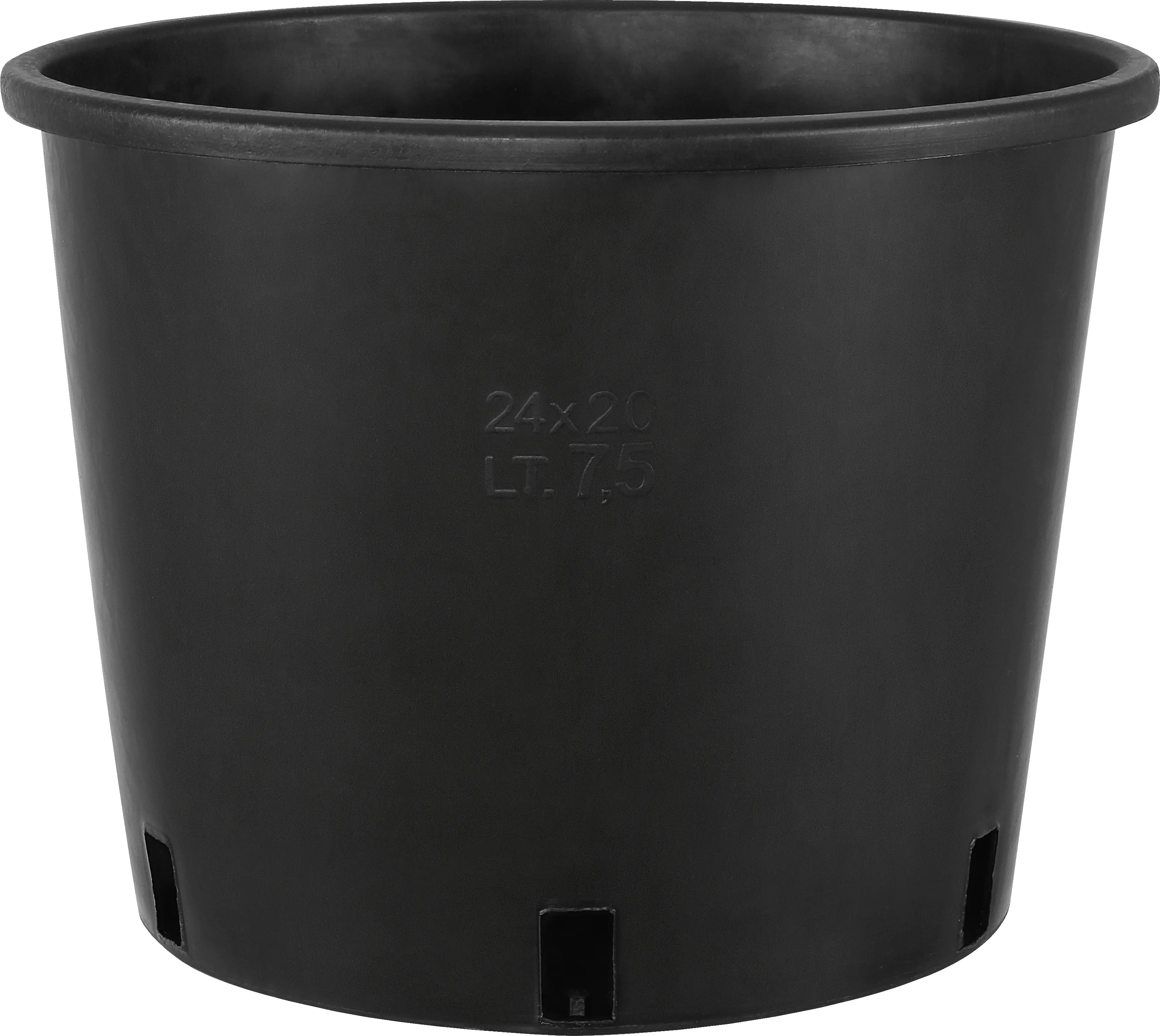 Geli Pflanzcontainer Ø 24 x 25 cm schwarz
