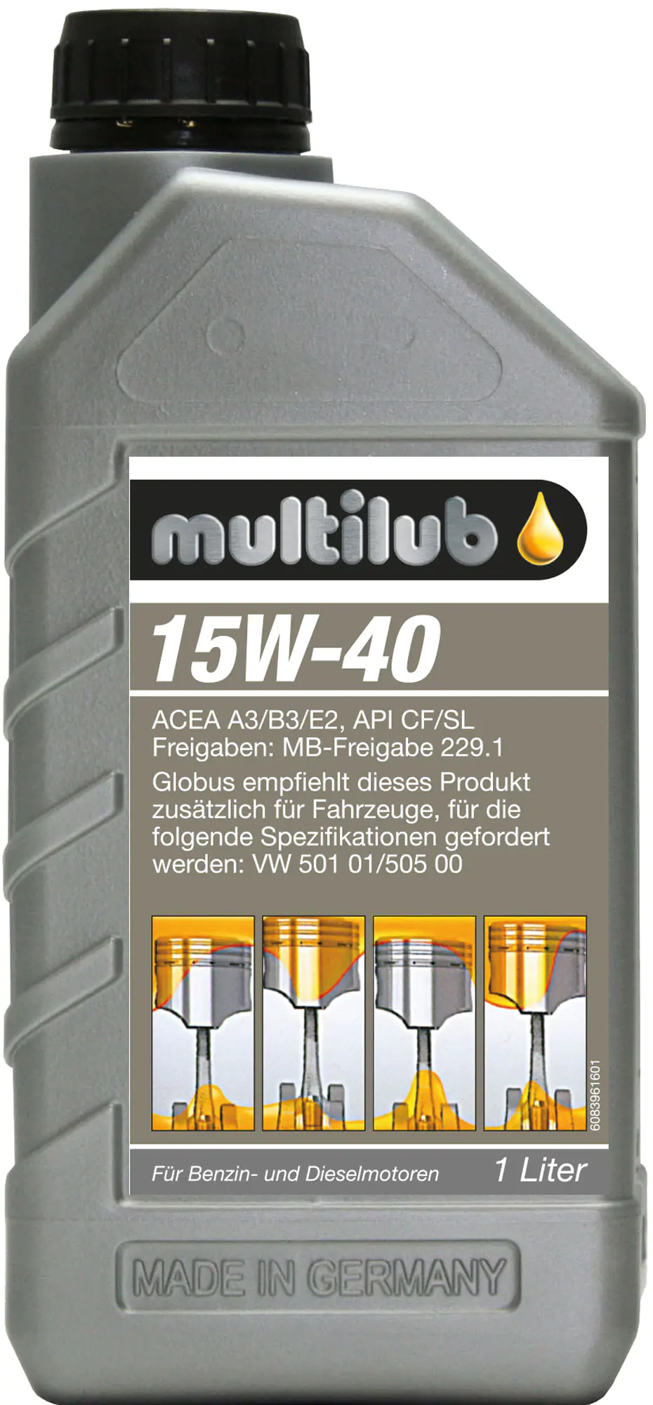 Multilub Motoröl 15W-40 1L Multilub Motoröl 15W-40 1L
