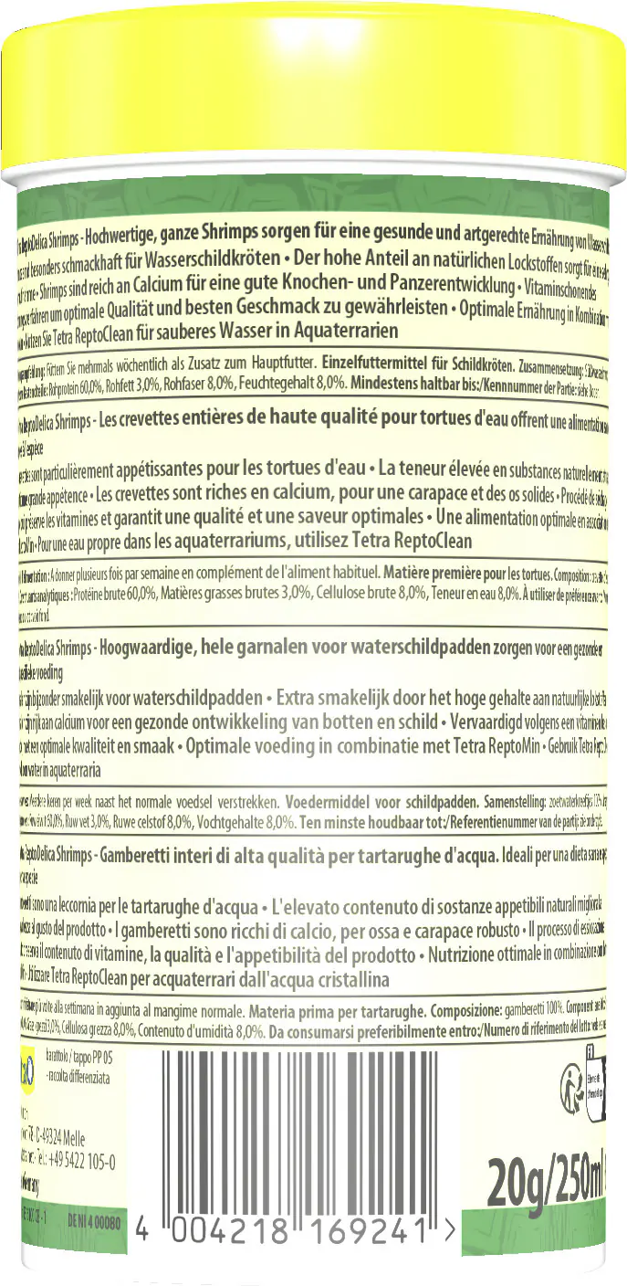 Tetra ReptoDelica Shrimps 250 ml