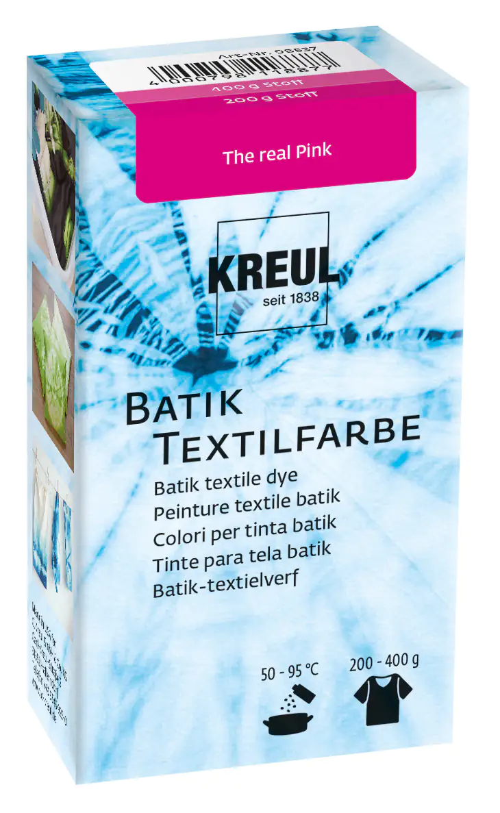 Kreul Batik-Textilfarbe the real pink 70 g