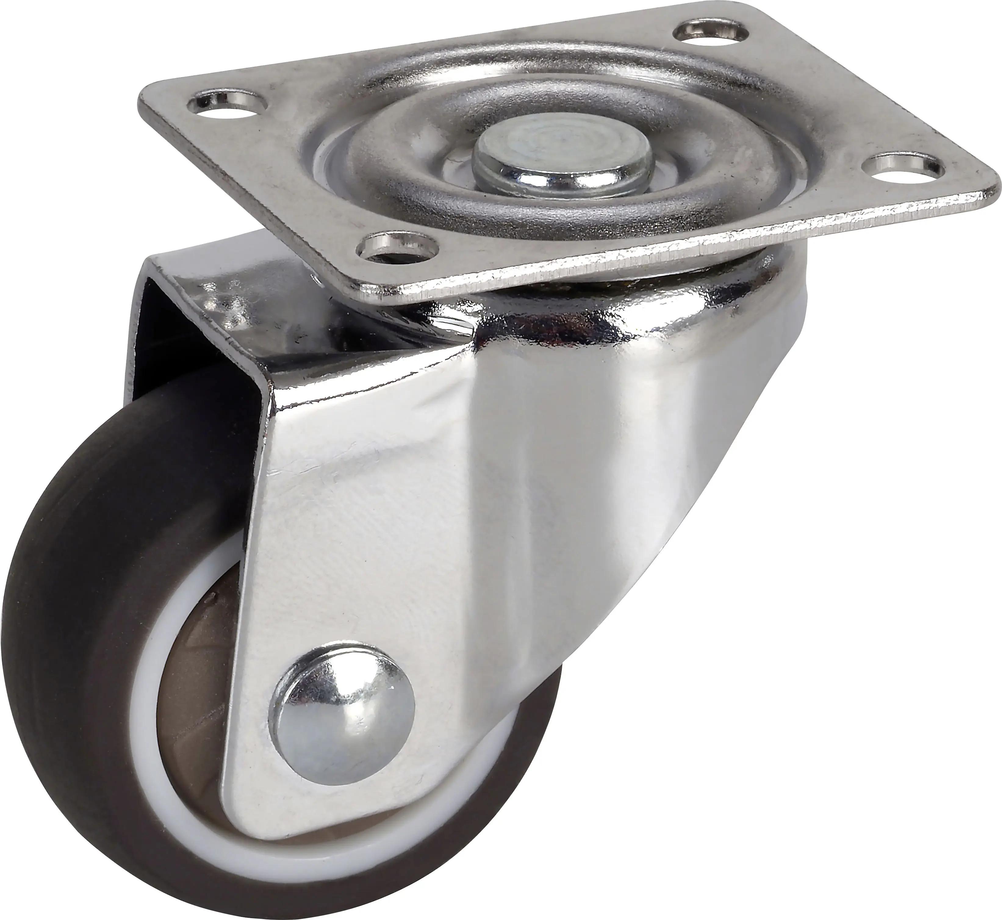 Möbel-Lenkrolle 38 x 17 mm Tragkr. 30 kg