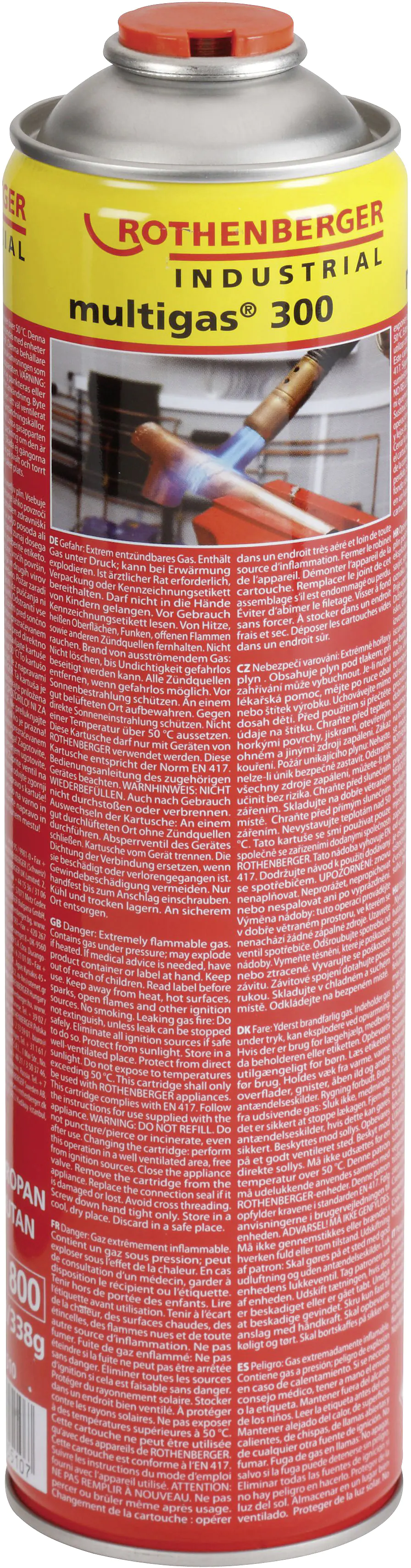 Rothenberger Multigas 300 Propan/Butan Rothenberger Multigas 300 Propan/Butan