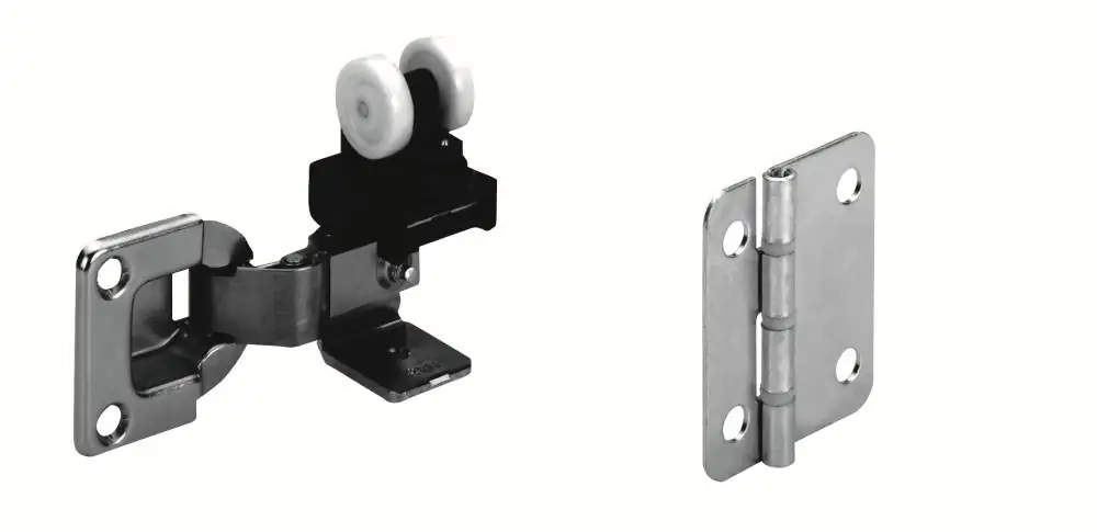 Hettich Montagesatz für WingLine 10 Laufteile für eine Faltschiebetür Hettich Montagesatz für WingLine 10 Laufteile für eine Faltschiebetür