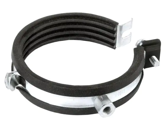 Rohrschelle mit Schallschutzeinlage 12,7 mm (1/2") / 5er Pack