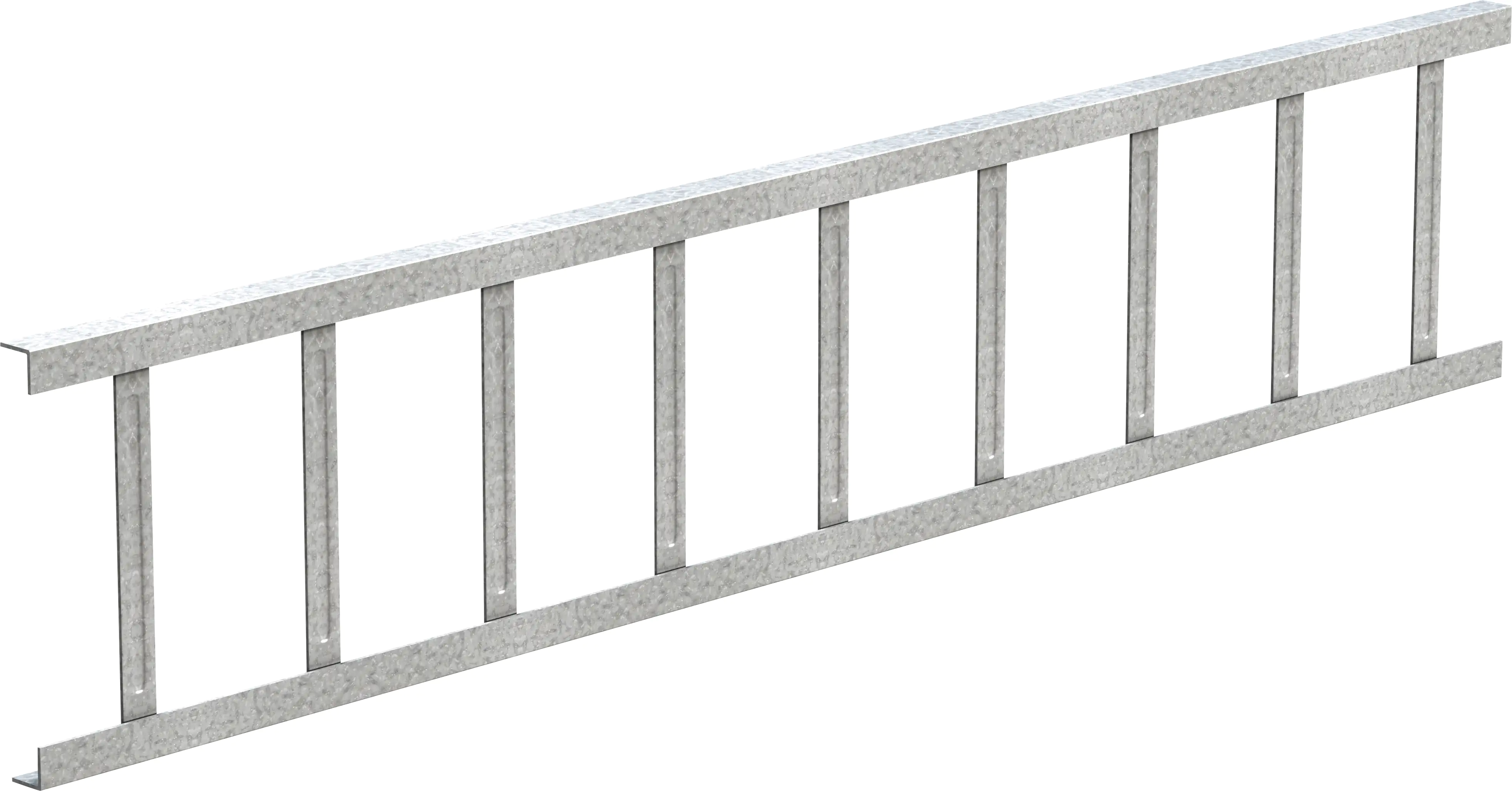 Sarei Schneefanggitter Stahl verzinkt 1500 x 200 x 15 mm