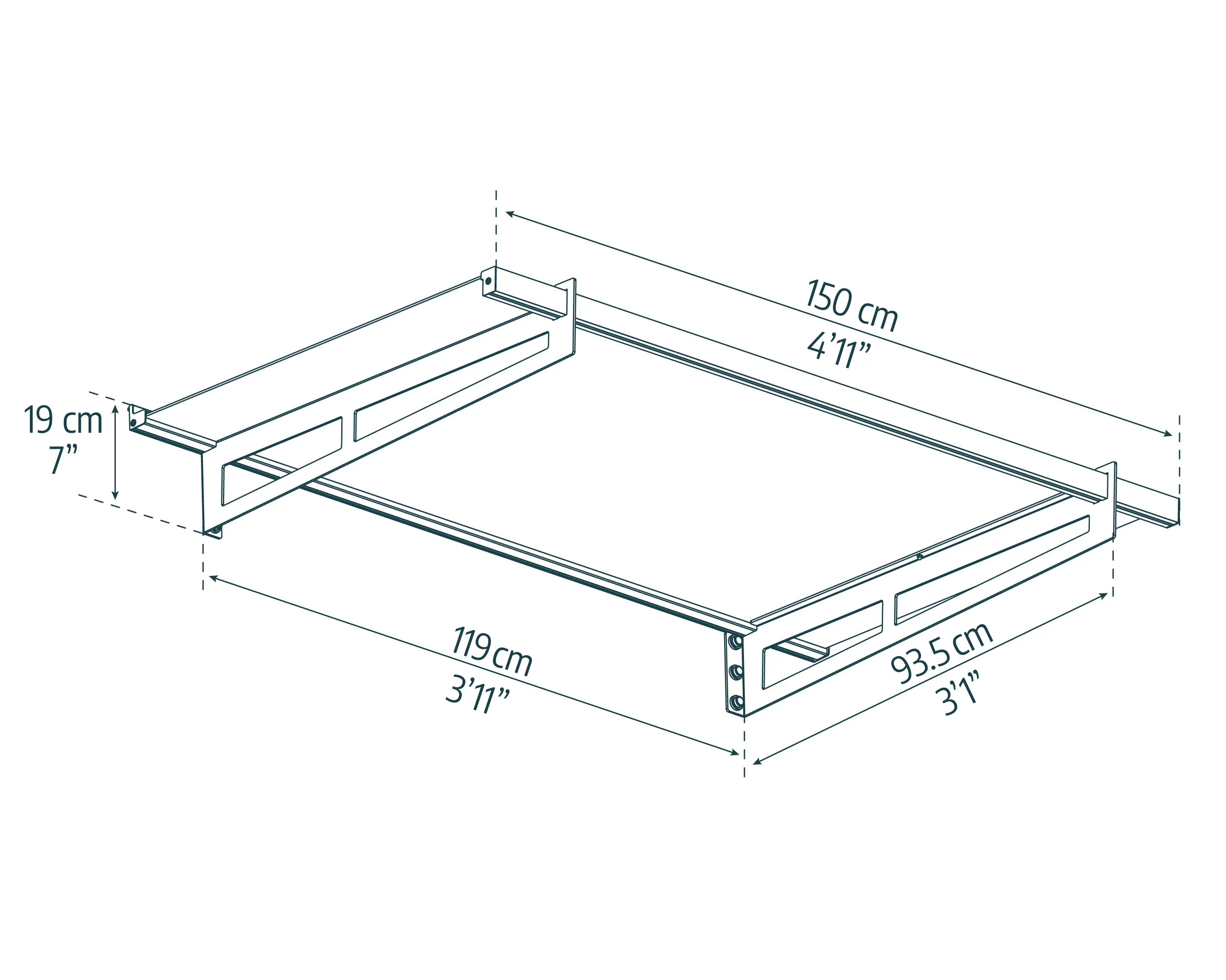 Canopia Vordach Bremen 1500  Grau Alu 150 x 94 cm Canopia Vordach Bremen 1500  Grau Alu 150 x 94 cm