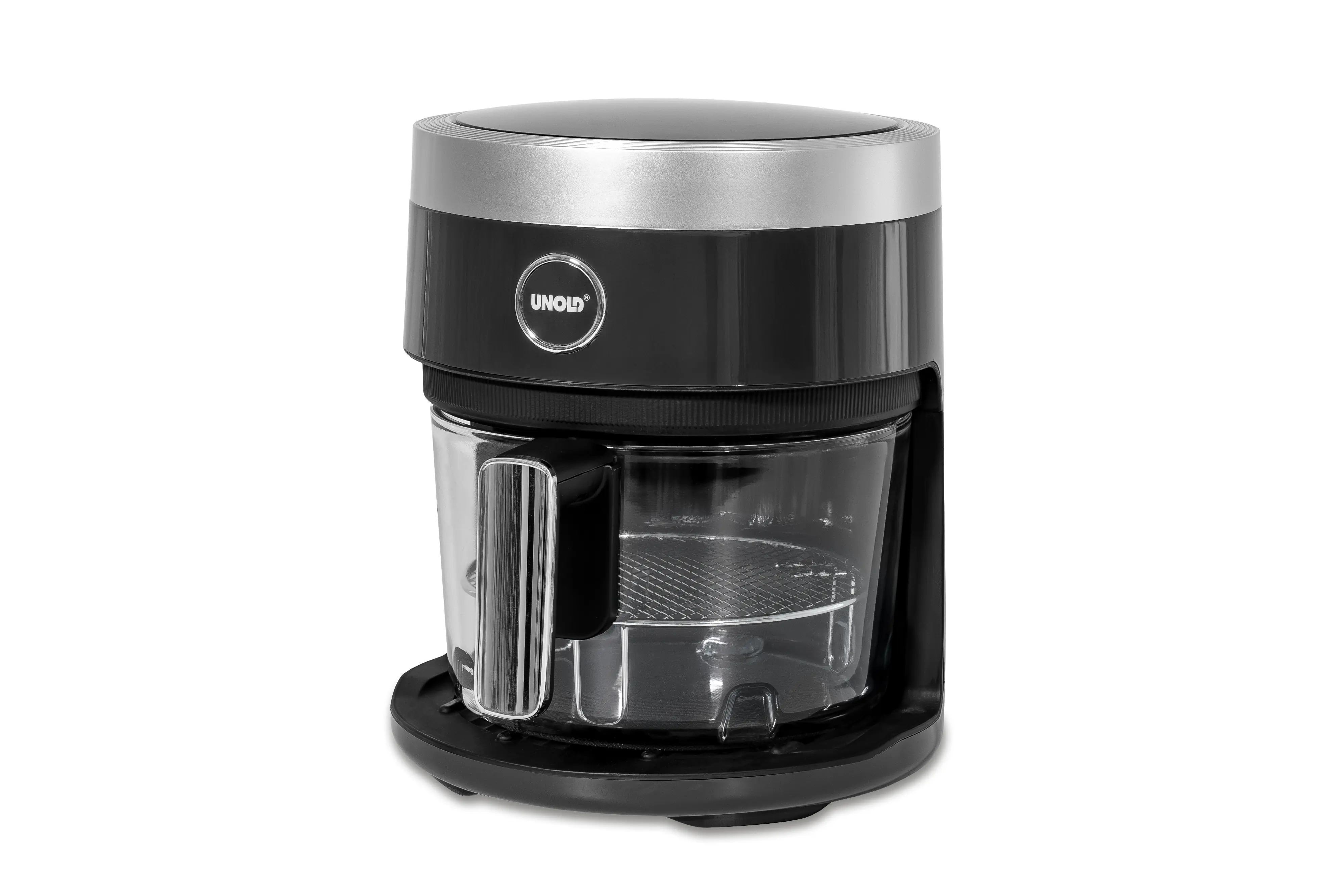 Unold Heißluftfritteuse Glas 3,5 L 1200 W schwarz