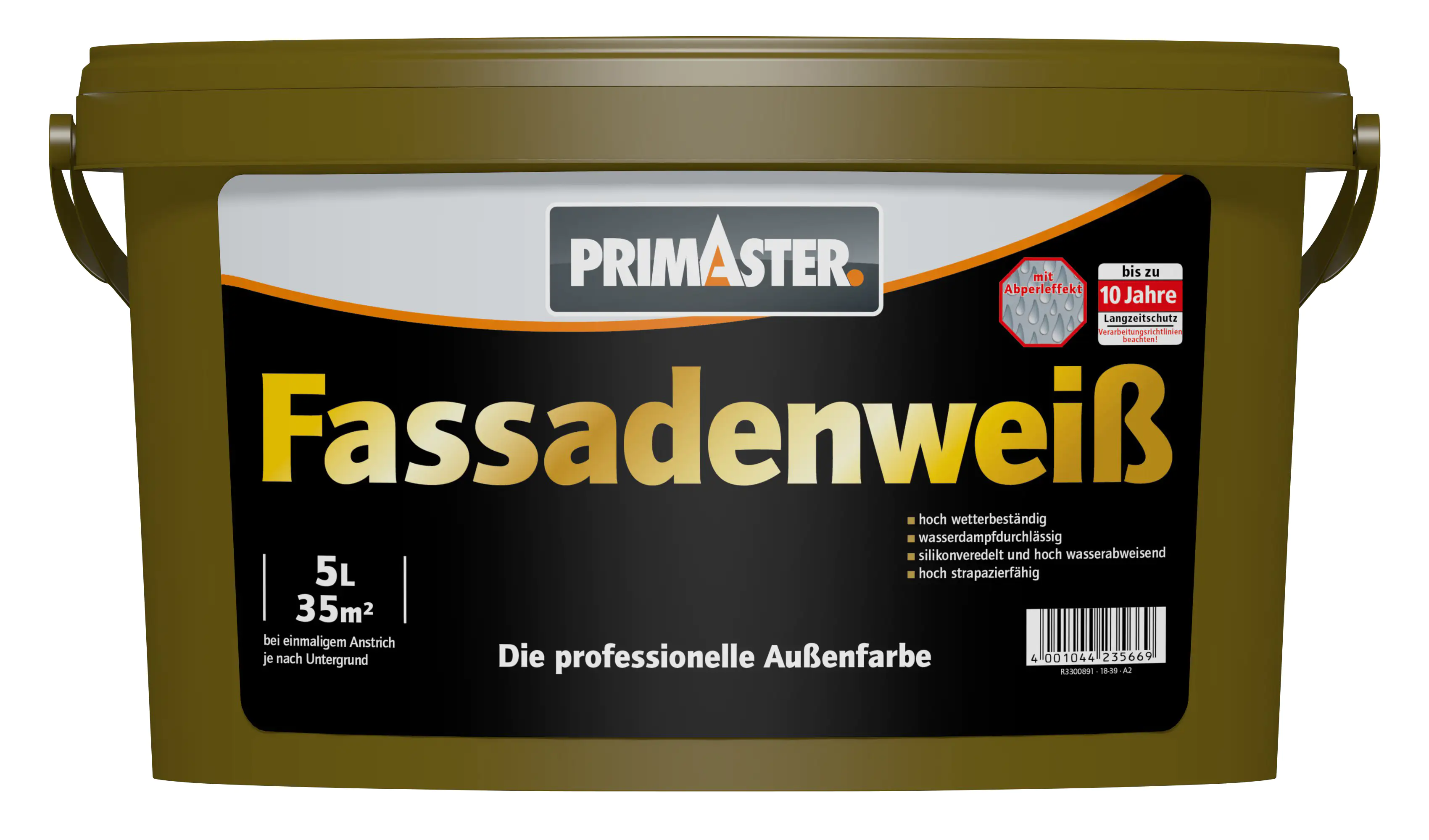Primaster Fassadenweiß 5 L weiß Primaster Fassadenweiß 5 L weiß