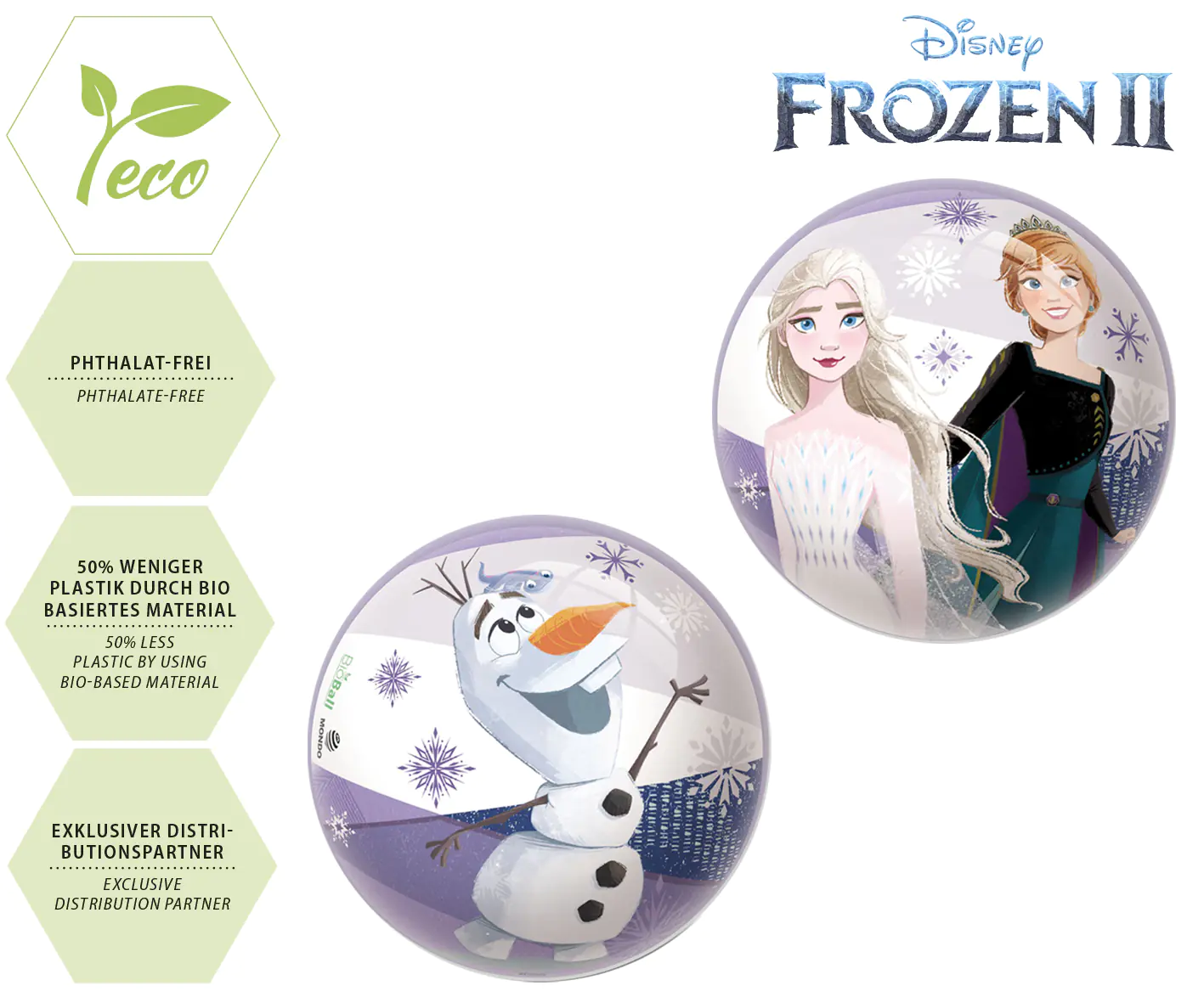 Happy People Frozen Ball aus Kunststoff 13 cm  Happy People Frozen Ball aus Kunststoff 13 cm