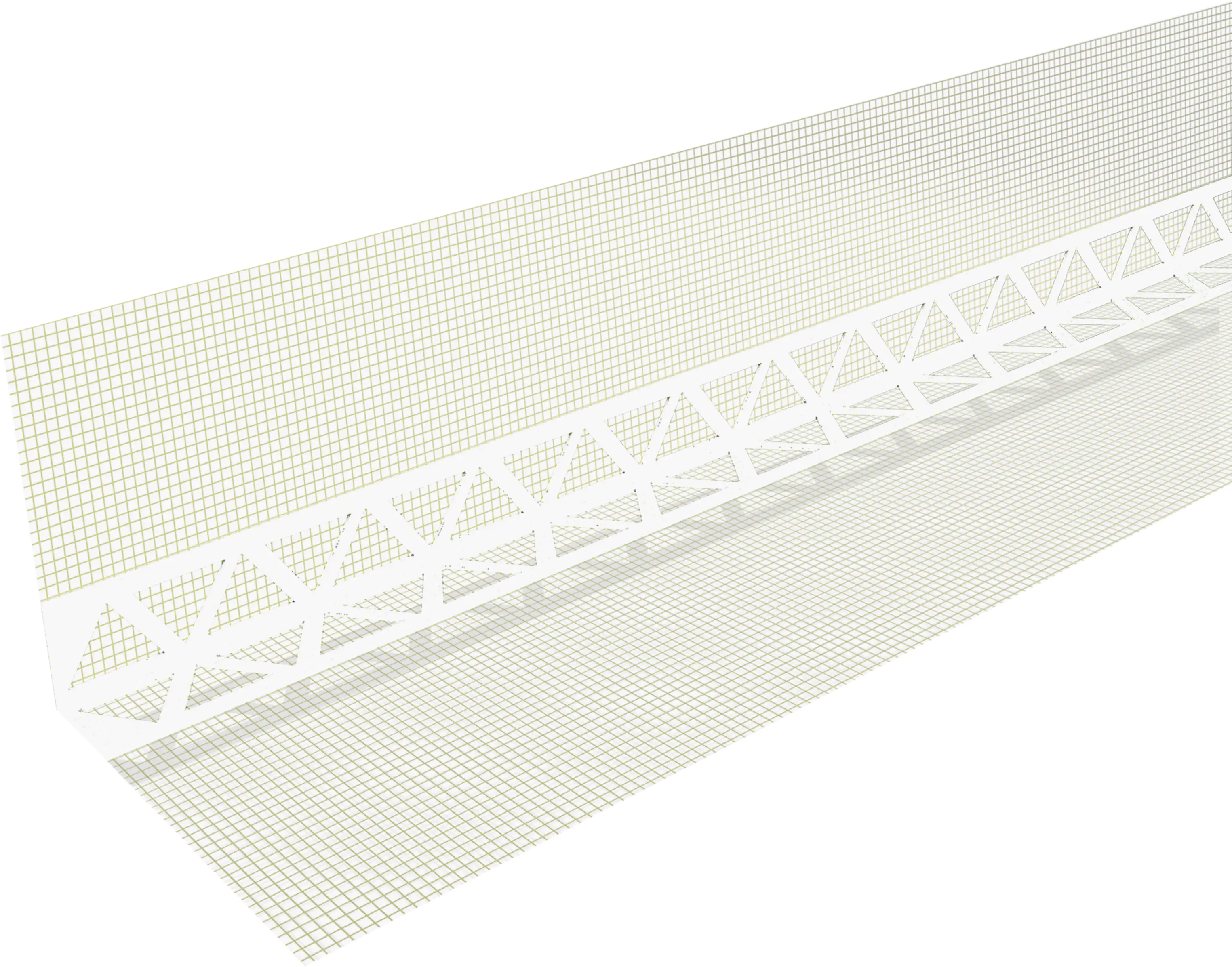 SAKRET PVC-Gewebewinkel 2,5 m x 12 x 8 cm