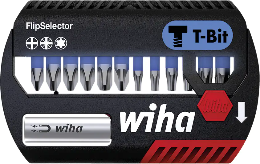 Wiha Bit-Set 13-teilig Phillips Pozidriv TX