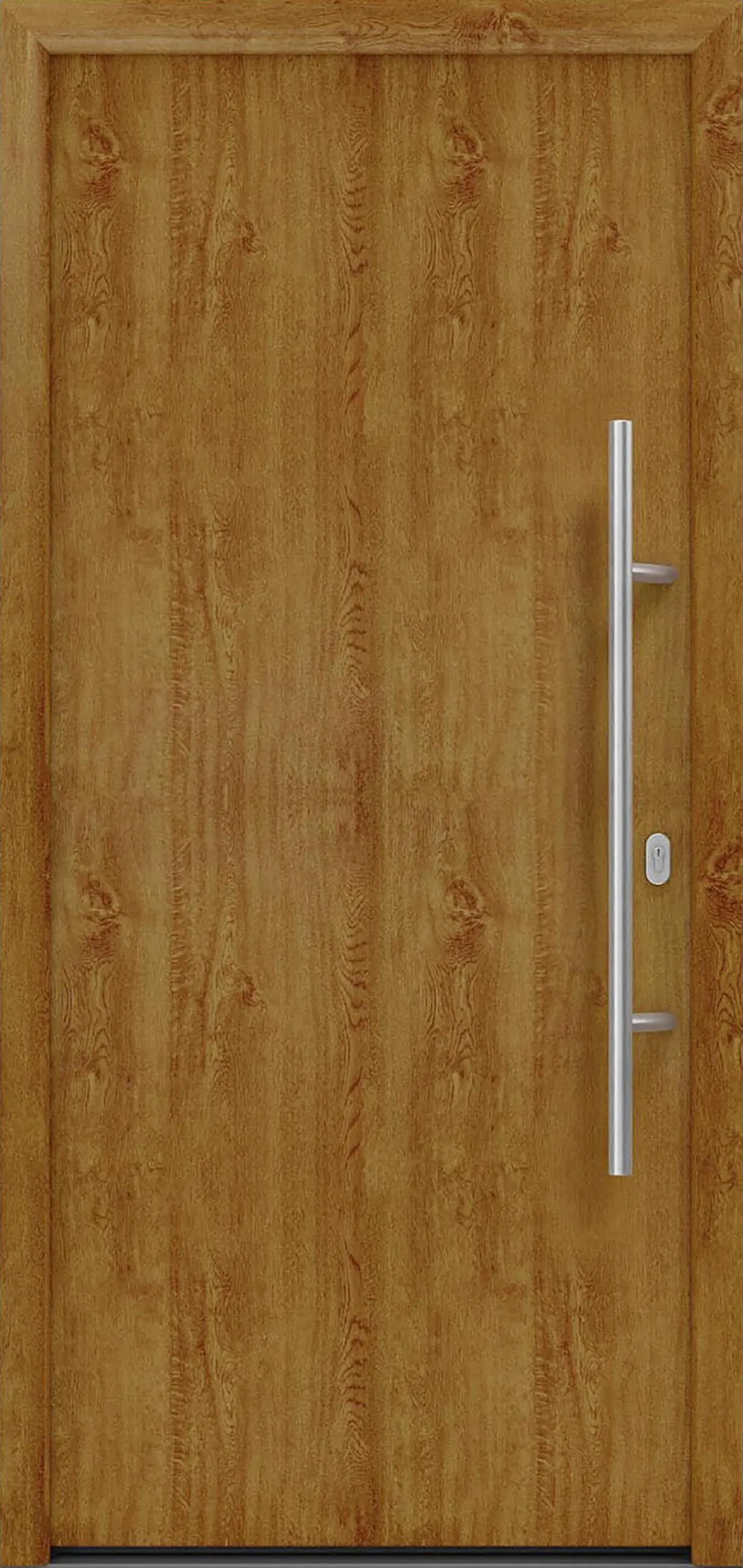 EcoStar Haustür ISOPRO IP 010 golden oak 110 x 210 cm