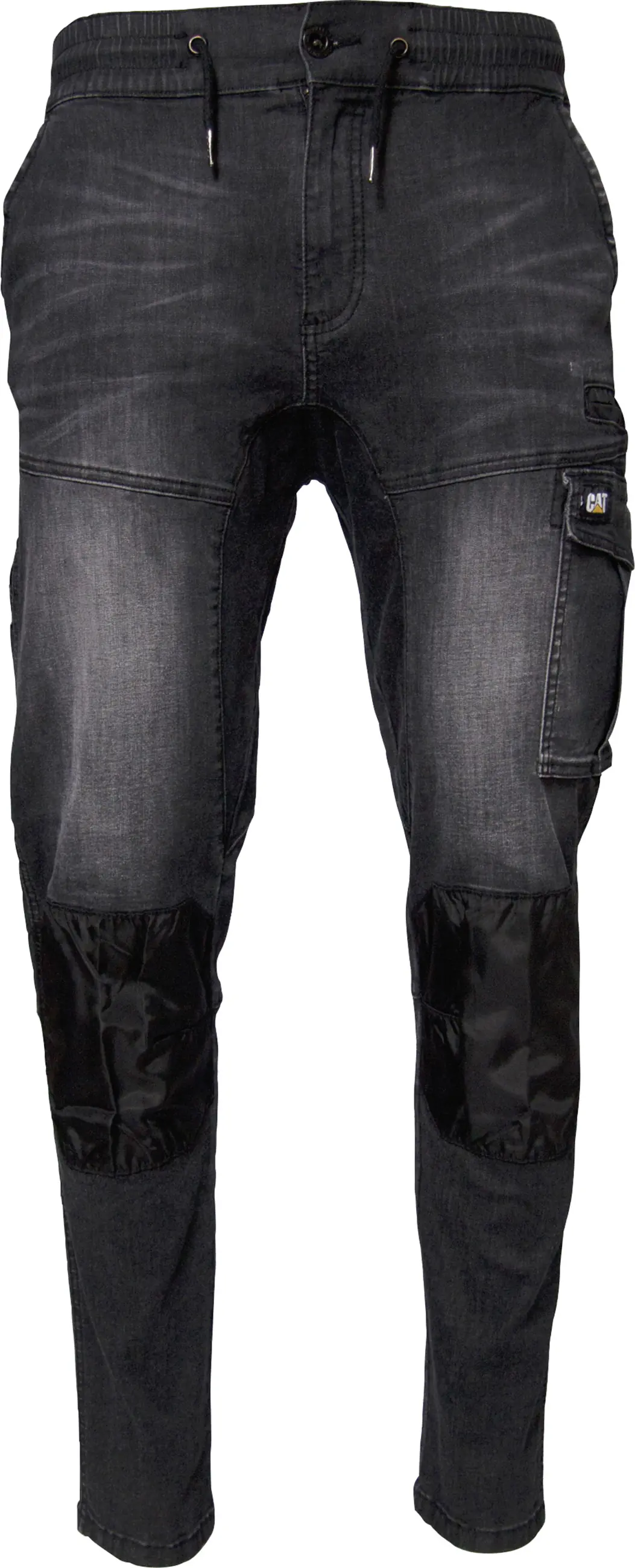 CAT Arbeitshose Dynamic denim schwarz